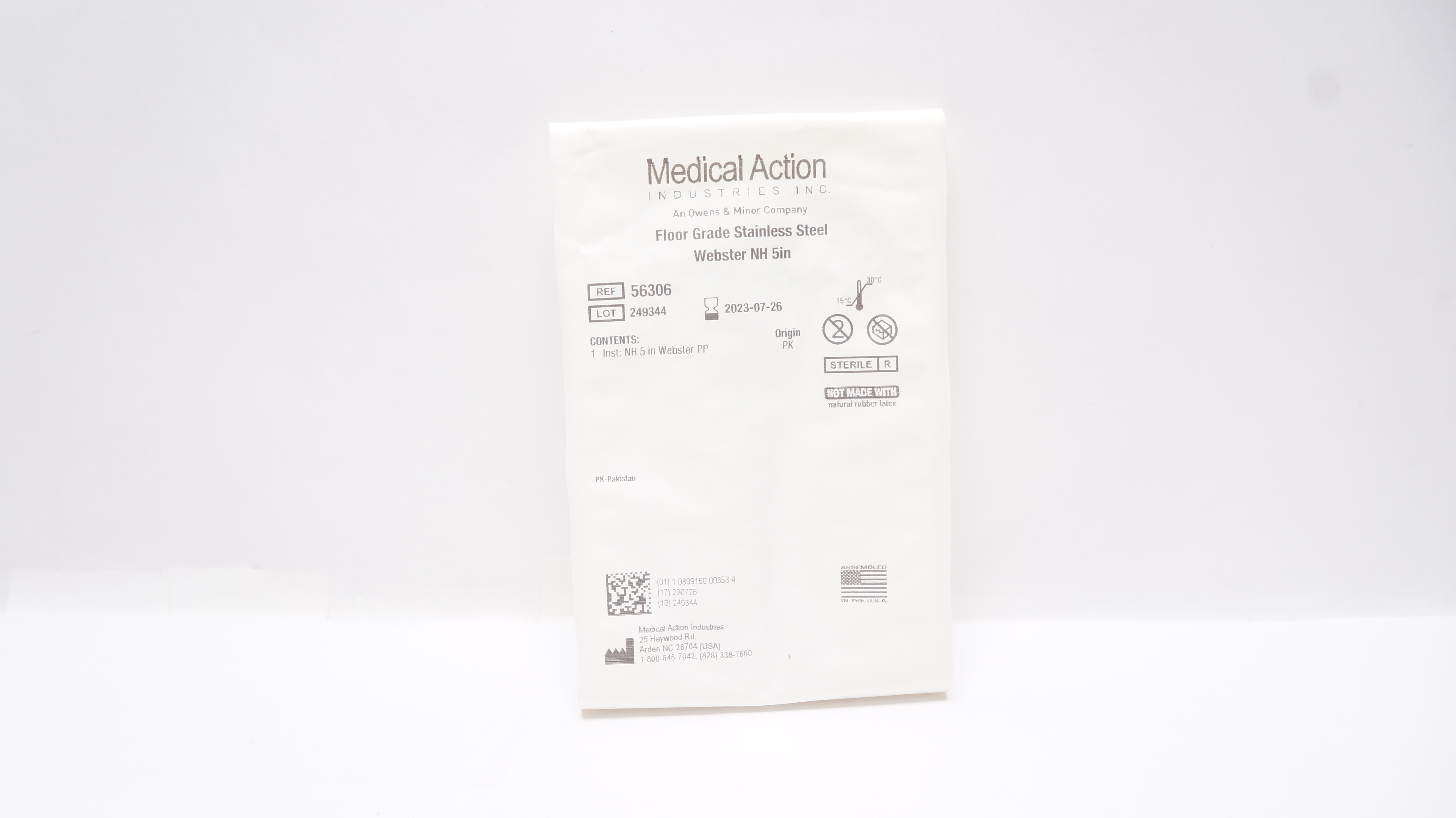Medical Action 56306 Webster Needle Holder 5inch (x)