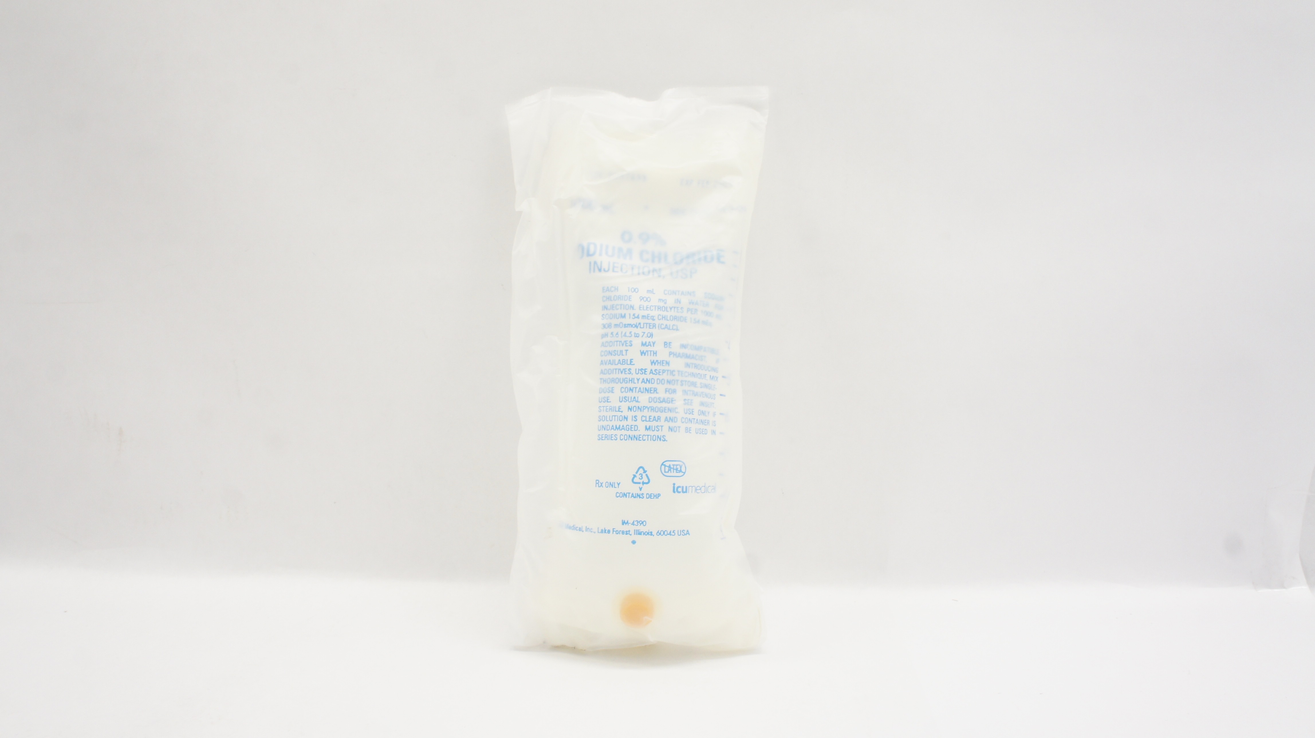 ICU Medical 0.9% Sodium Chloride Injection USP 1000mL