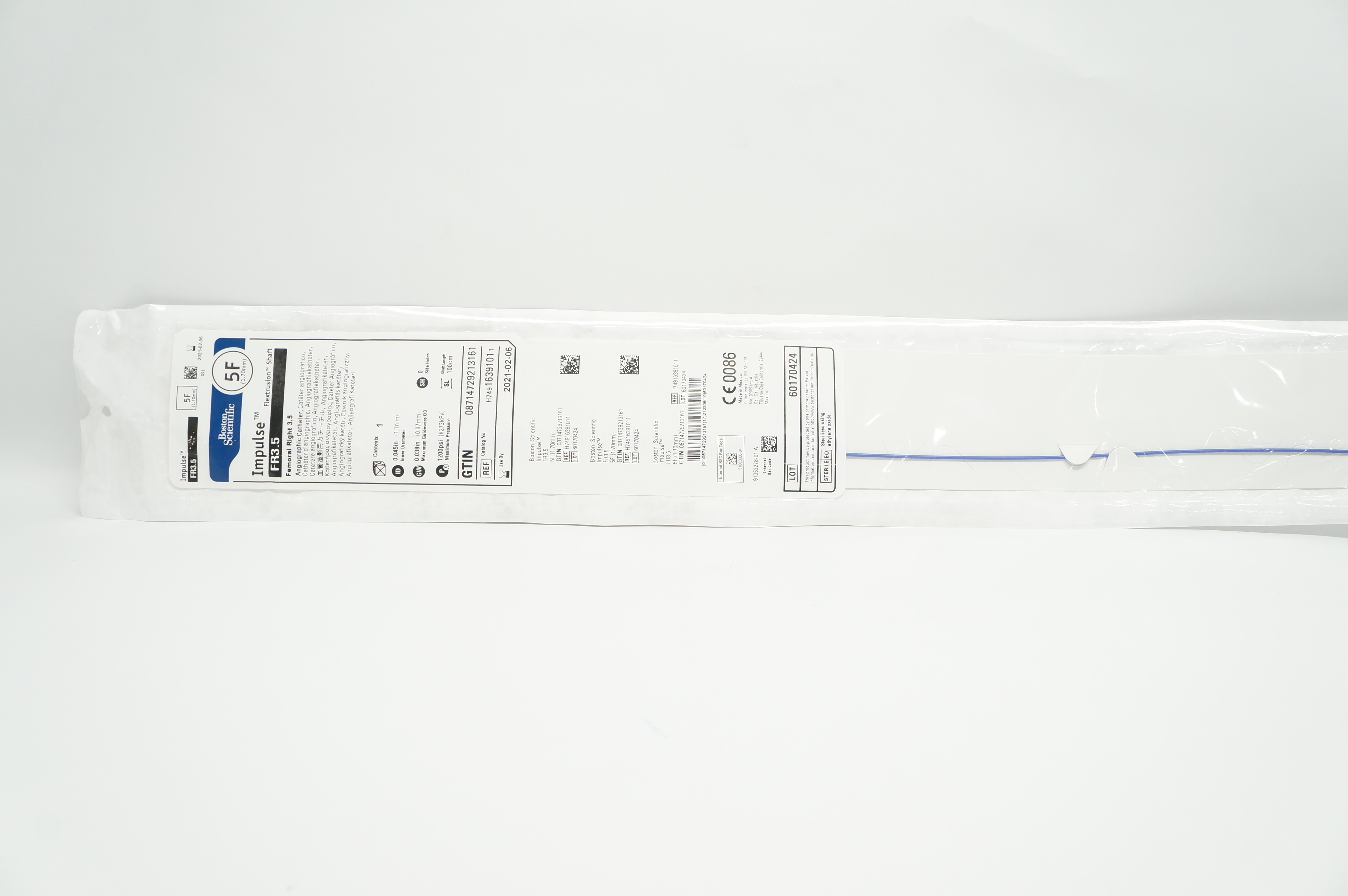 Boston Scientific 1639101 Cath. Impulse Flextrustion Shaft FR3.5, 5F (x)