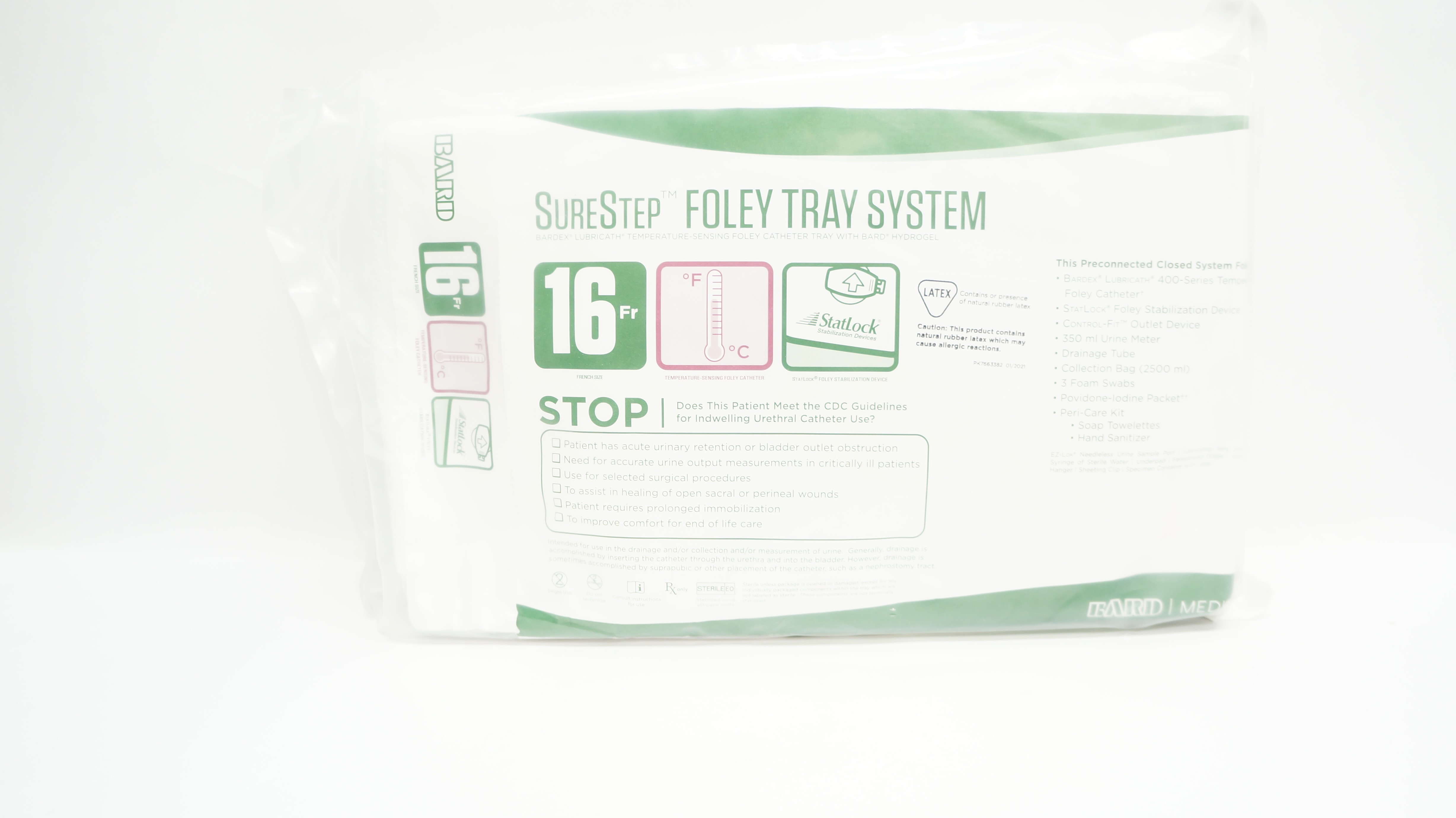 Bard A119416M SureStep Foley Tray System 16Fr.
