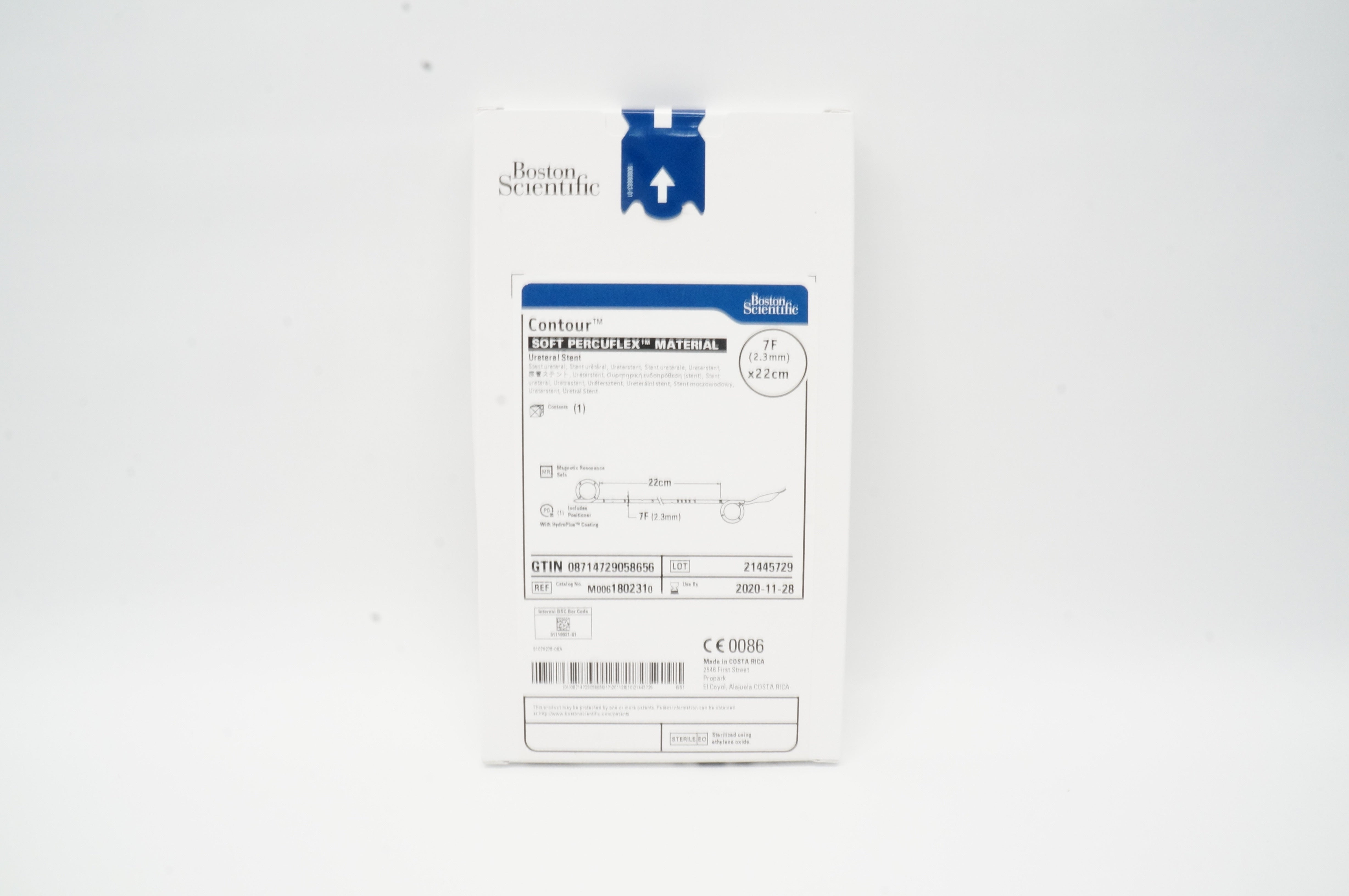 Boston Scientific 180231 Soft Percuflex Material, Ureteral Stnt 7F x 22cm (x)