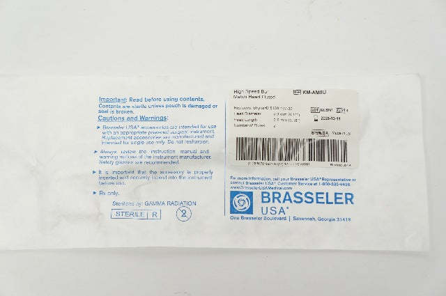 Braseler KM-AM8U High Speed Bur 0.11 x 0.15inch