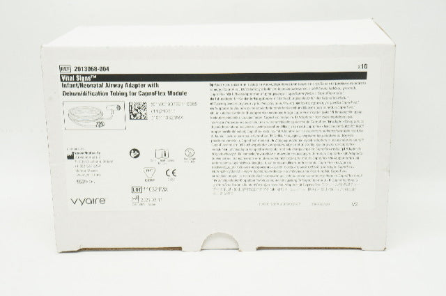 Vyaire 2013068-004 Vital Signs Infant/Neonatal Airway Adapter - Box of 10