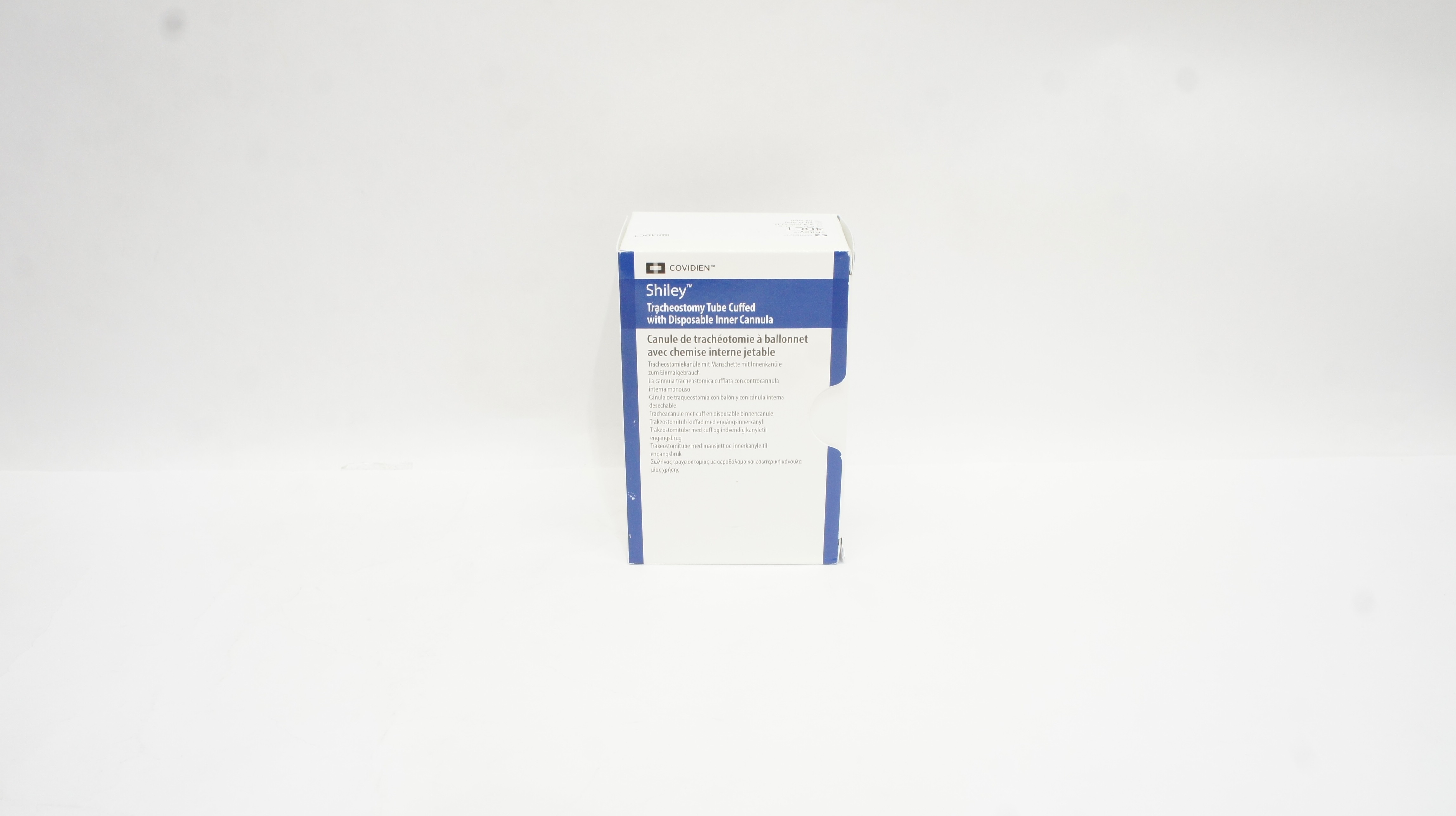 Covidien 4DCT Shiley Tracheostomy Tube Cuffed 5.0 ID x 9.4 OD x 20.0 x 62mm