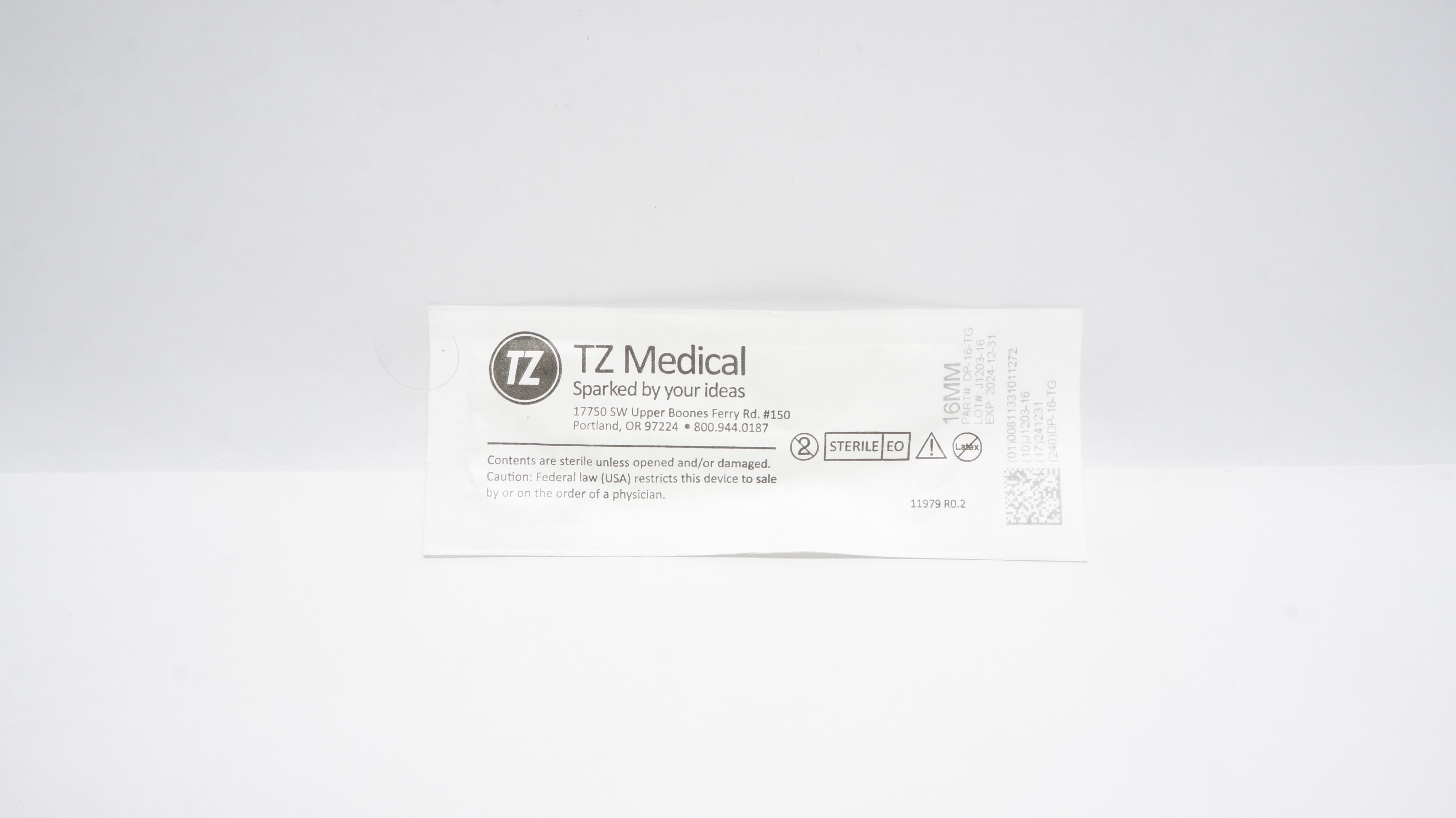 TZ MEDICAL DP-16-TG Titanium Distraction Pins: 16mm (x)