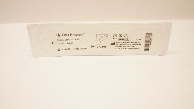 BVI 373808 Beaver Xstar Crescent Knife, Straight, 2.5mm