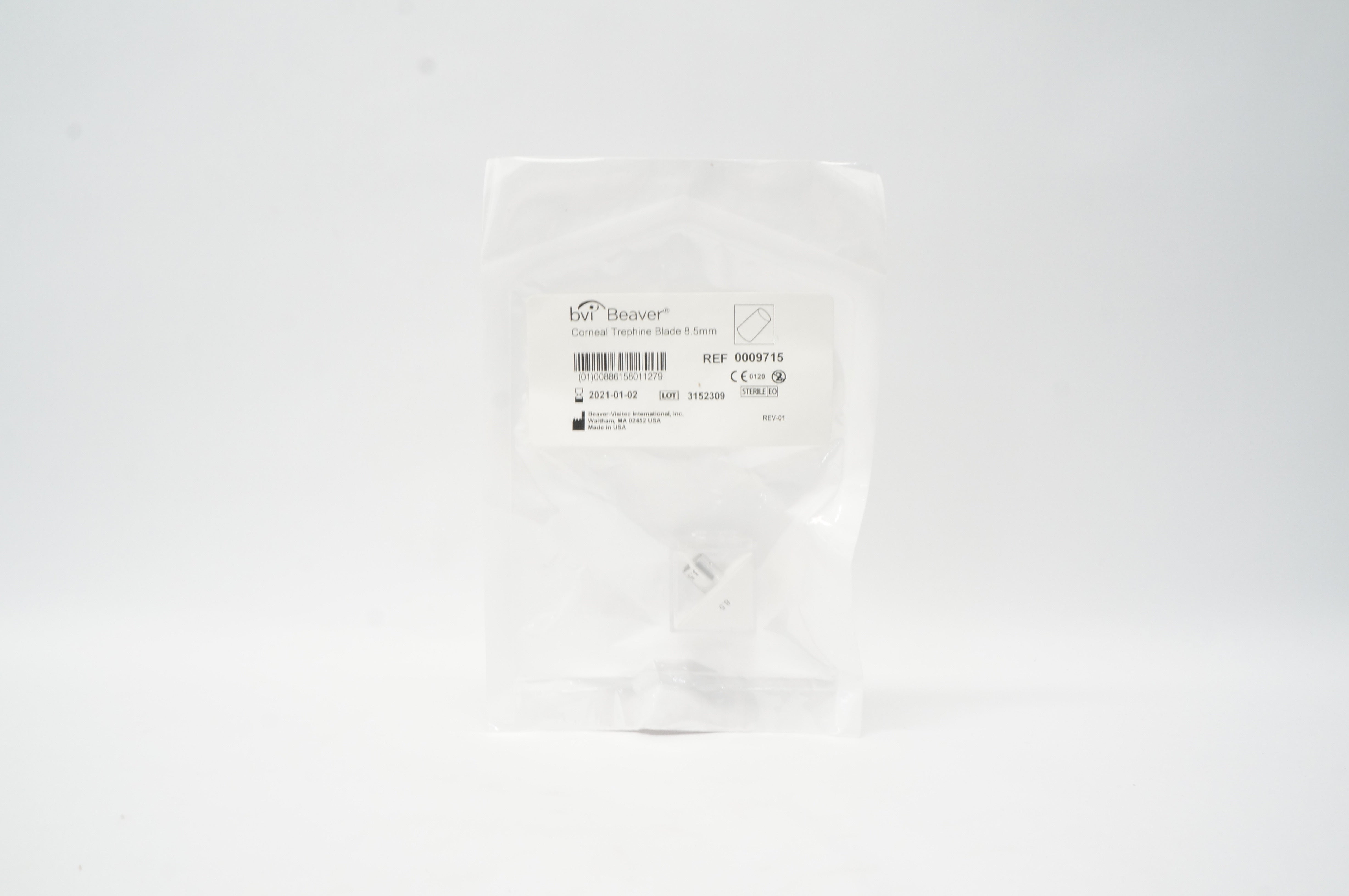 BVI Beaver 0009715 Corneal Trephine Blade 8.5 mm (x)