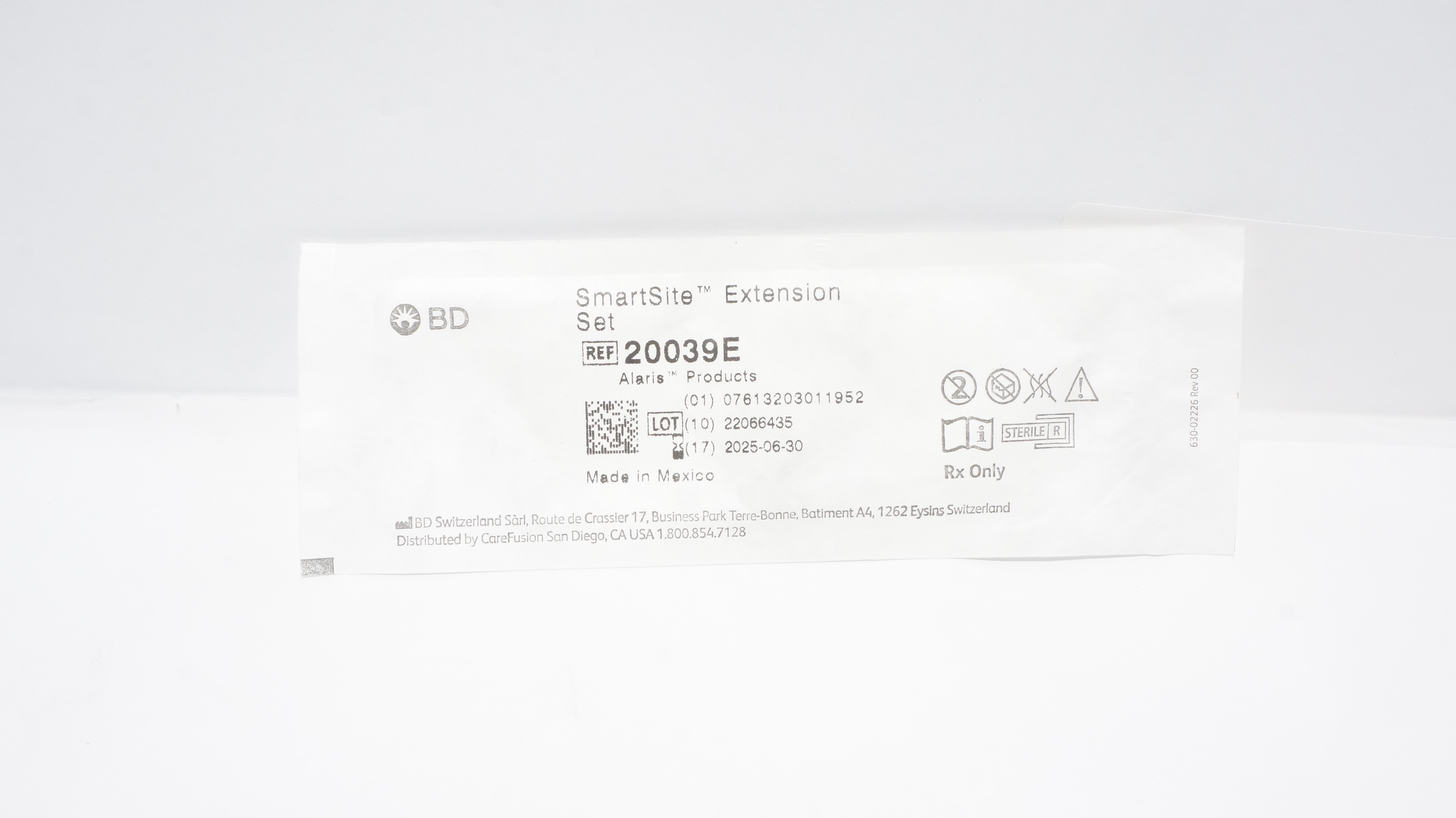 BD 20039E SmartSite Extension Set (x)