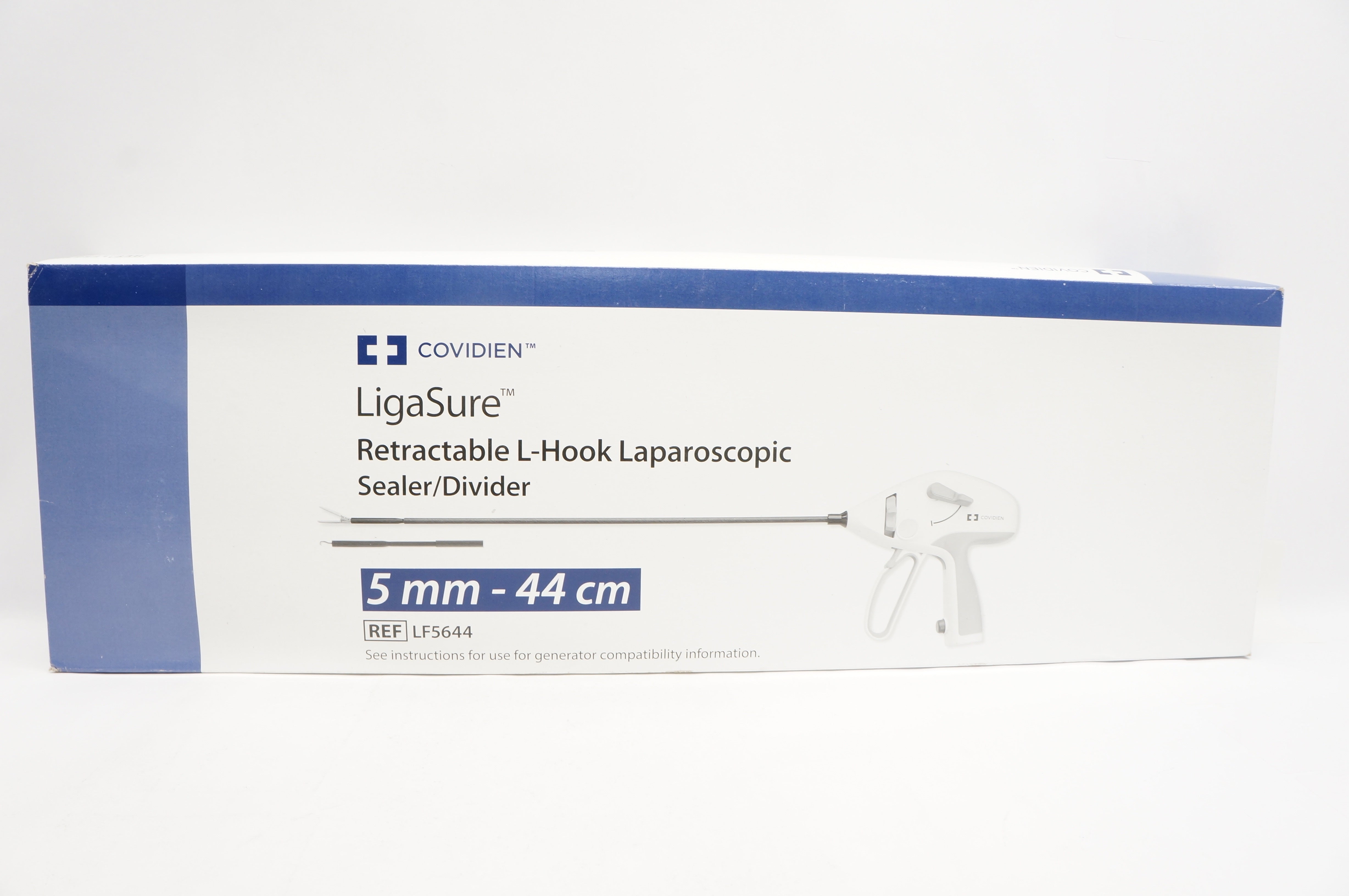 Covidien LF5644 LigaSure Retractable L-Hook Laparoscopic Sealer/Divider (x)