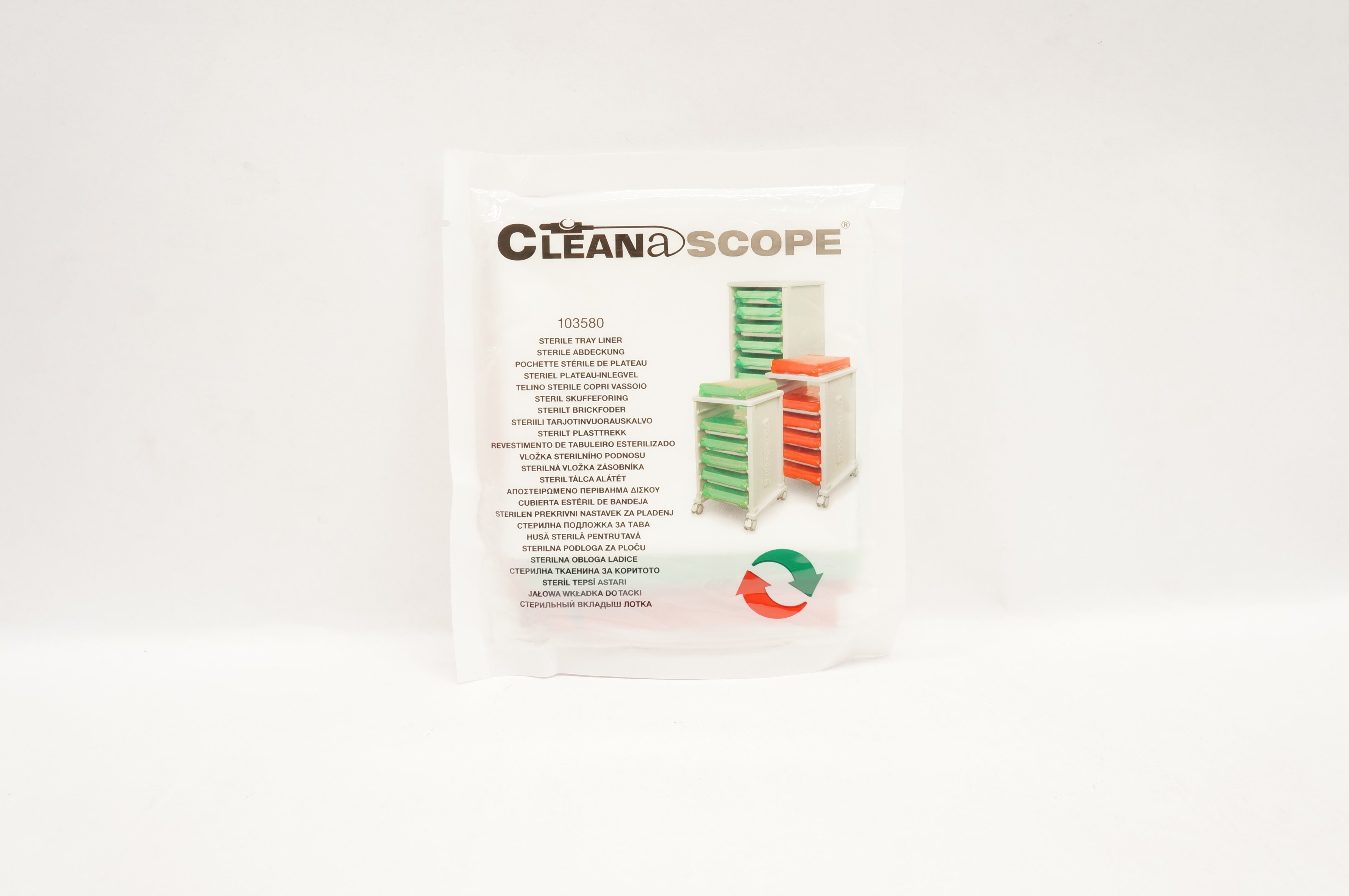 Medicart International 103580 Cleanascope Sterile Tray Liner (x)