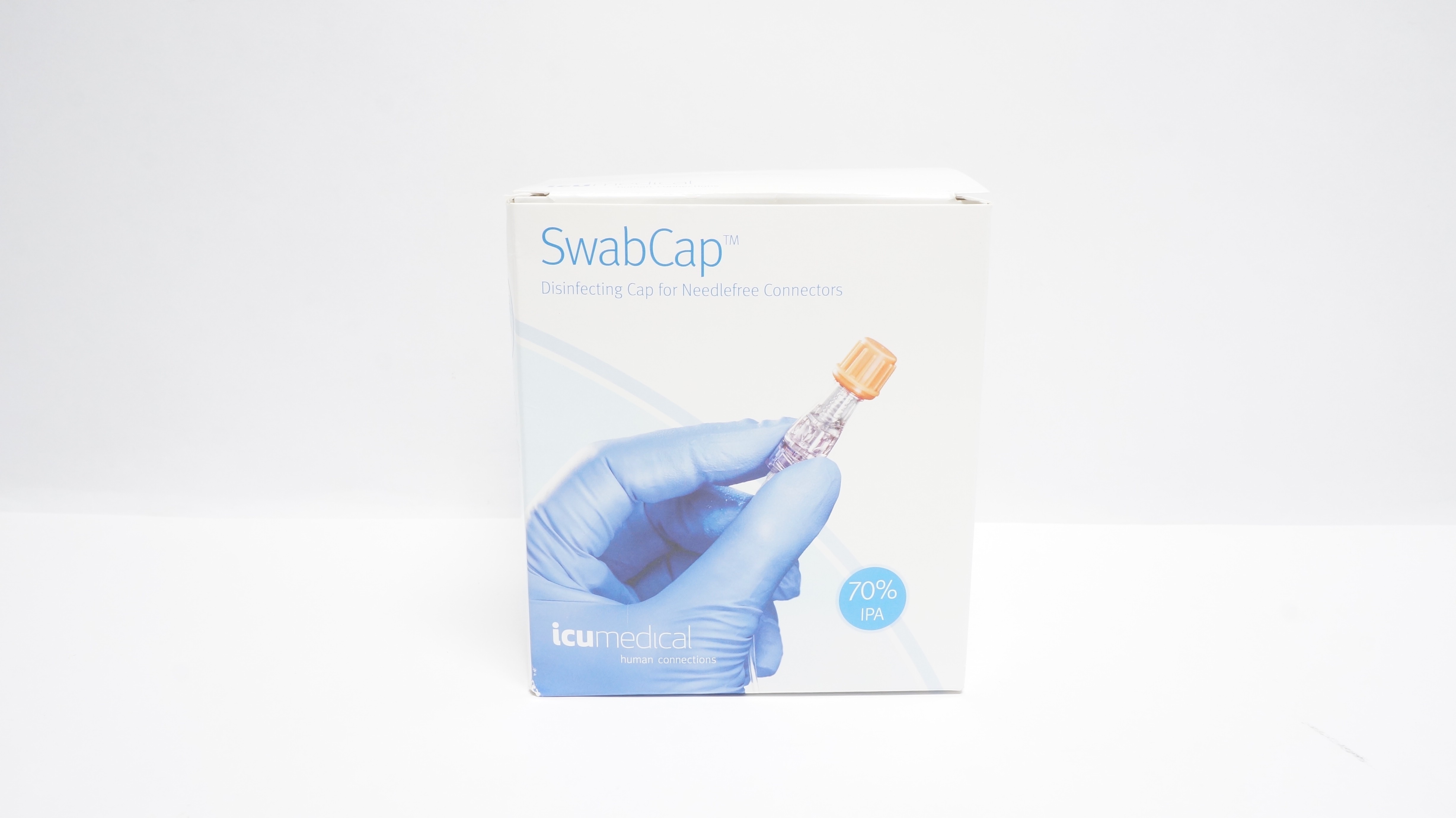 ICU Medical SCXT3-2000 SwabCap Disinfecting Cap For Connectors (x) - Box of 184