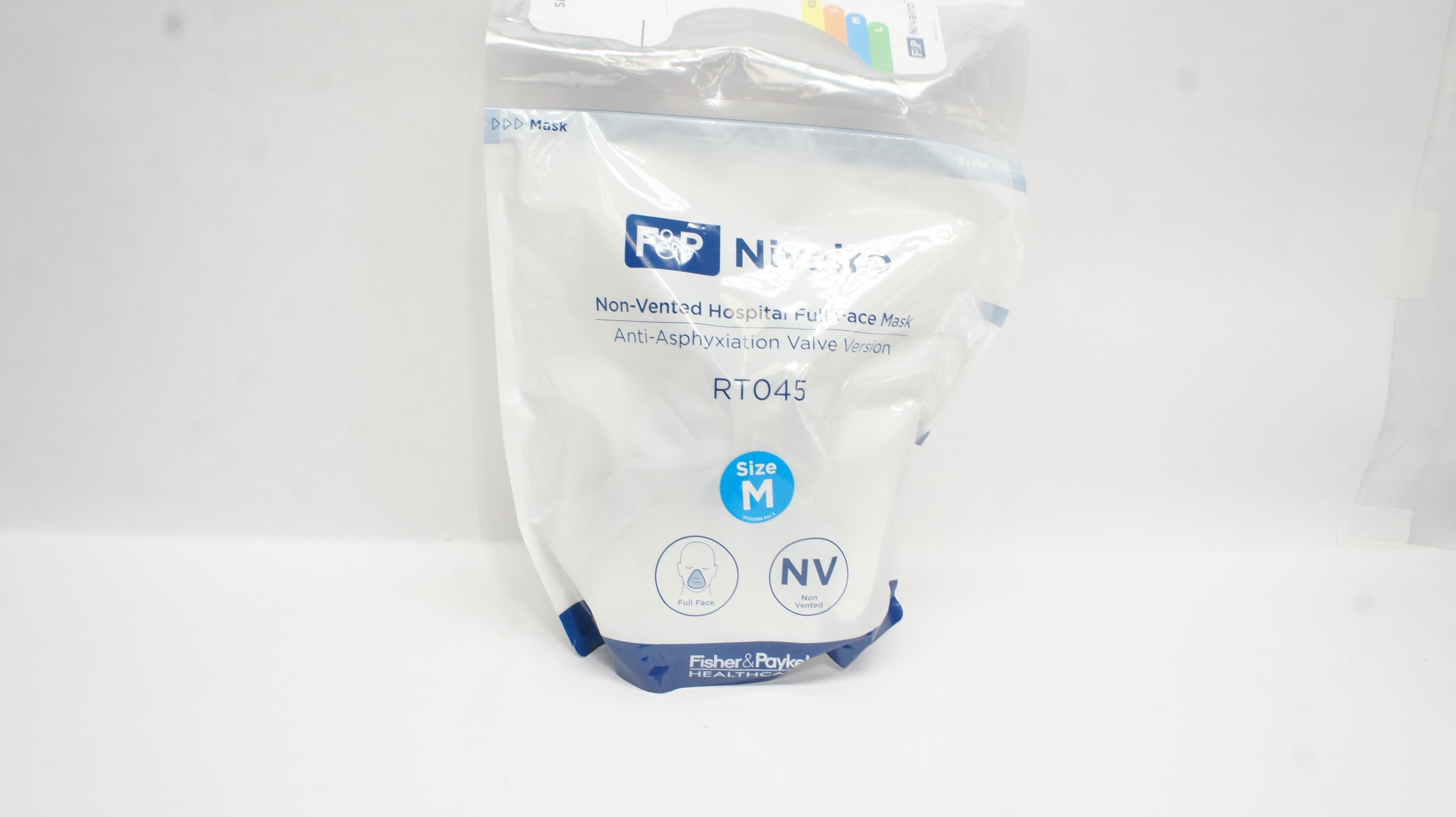 Fisher&Paykel RT045M Nivairo Non-Vented Hospital Full Face Mask M
