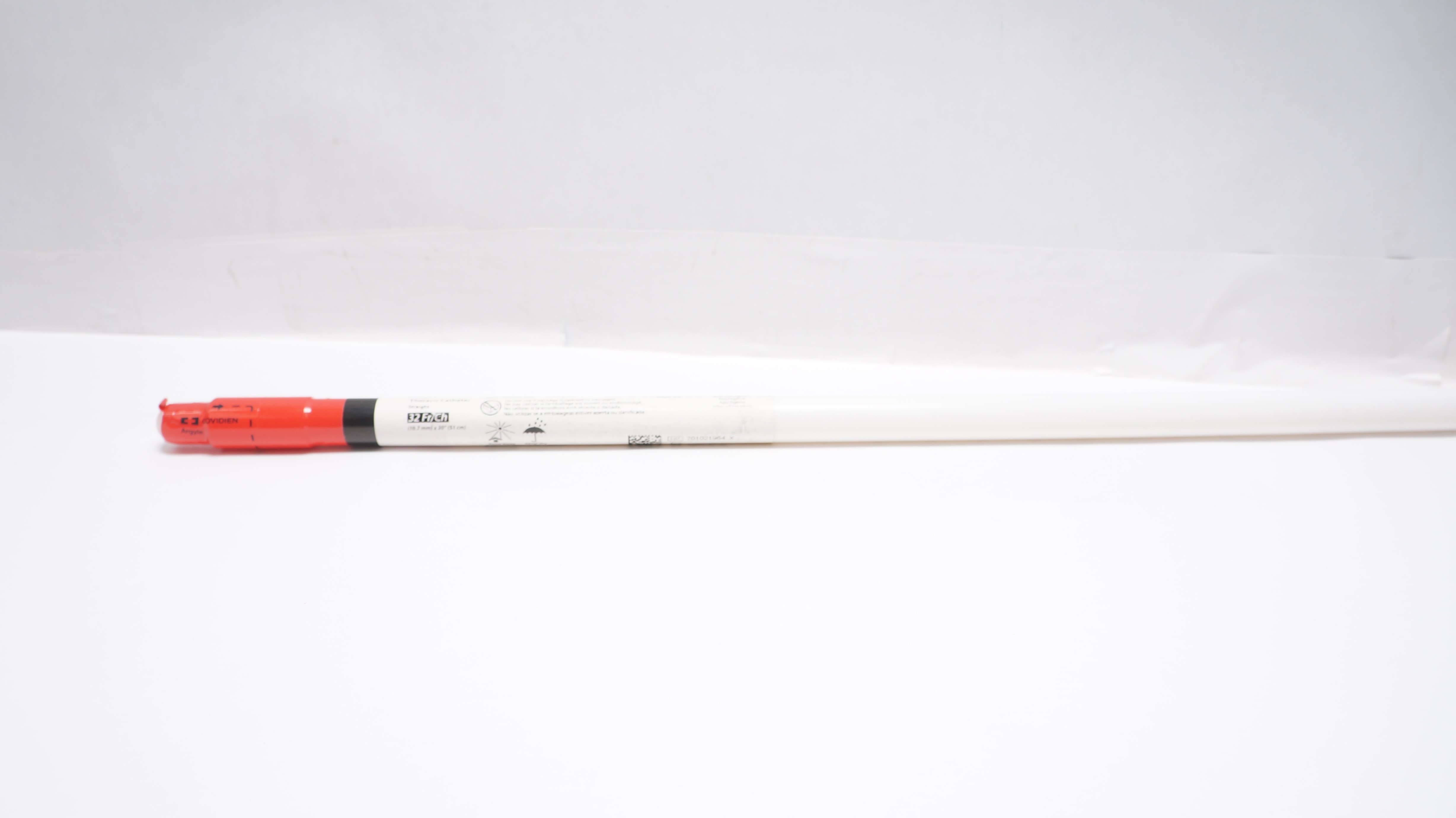 Covidien 8888570556 Argyle Thoracic Cath. Straight, 32Fr x 20inch (x)