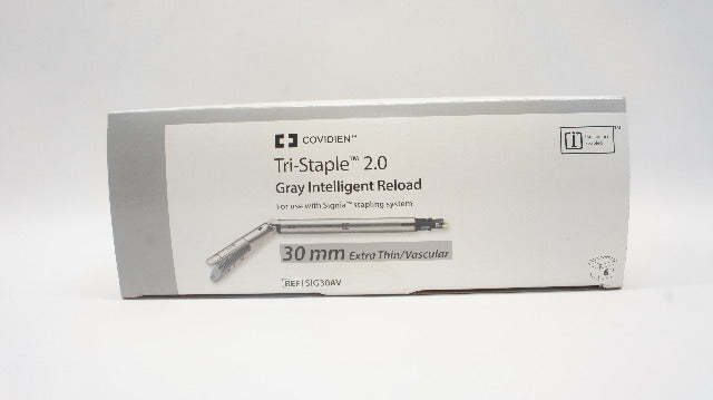 Covidien SIG30AV Tri-Staple 2.0 Gray Intelligent Reload 30mm ~ Box of 6