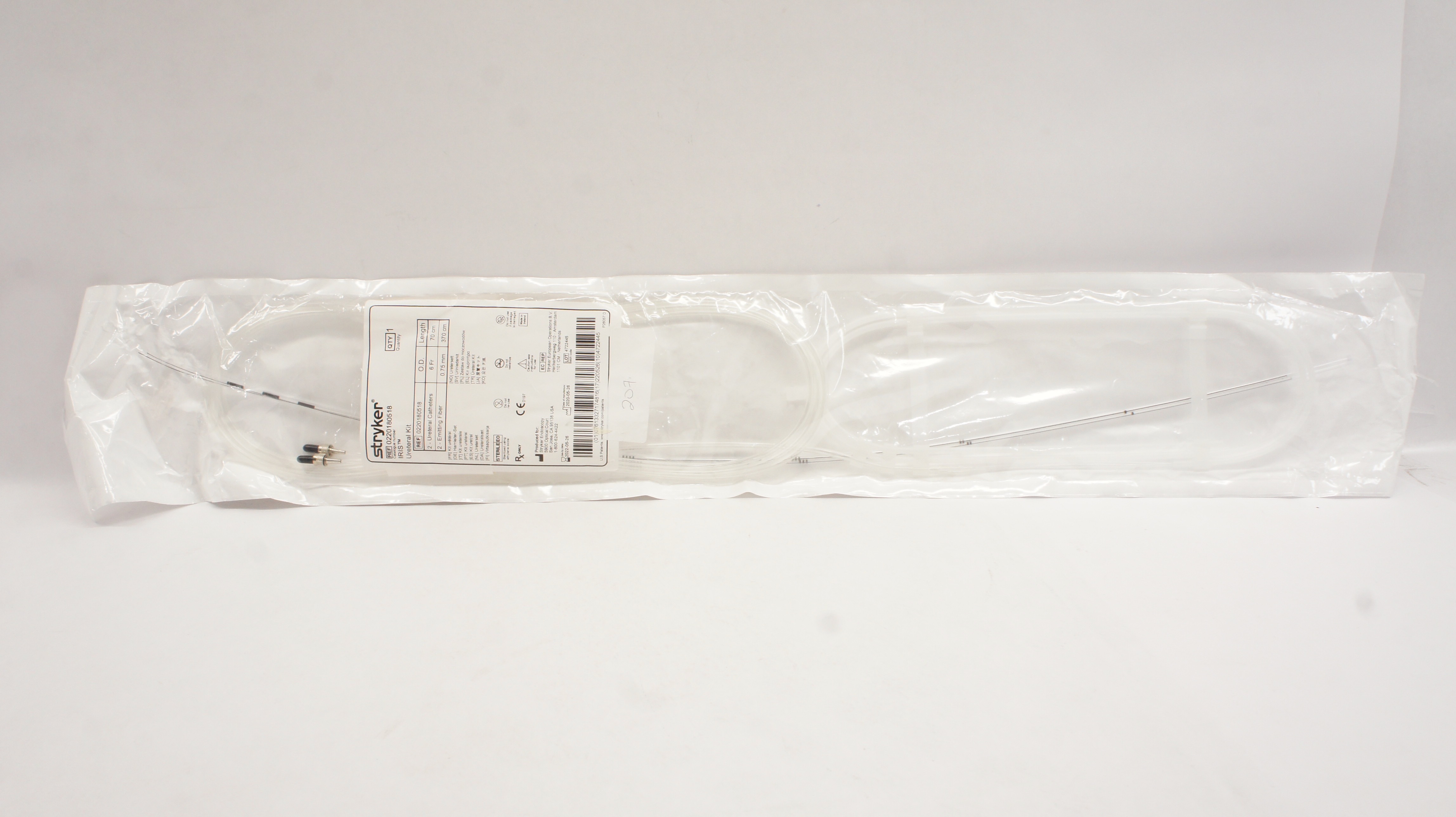 Stryker 0220180518 IRIS Ureteral Kit 6Fr x 70cm (x)