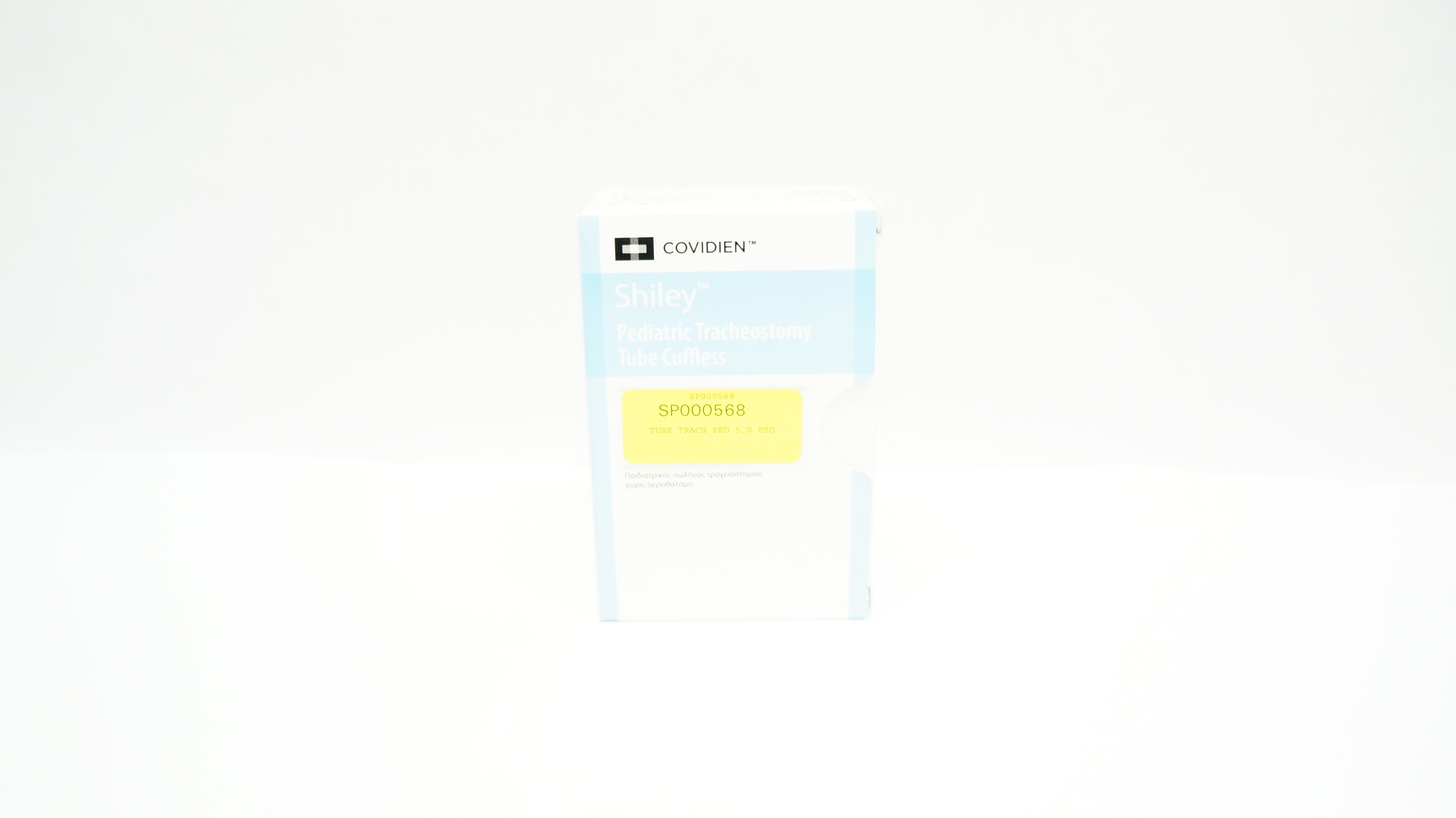 Covidien 5.0PEF Shiley Pediatric Tracheostomy Tube Cuffless 5.0mm x 7.3mm