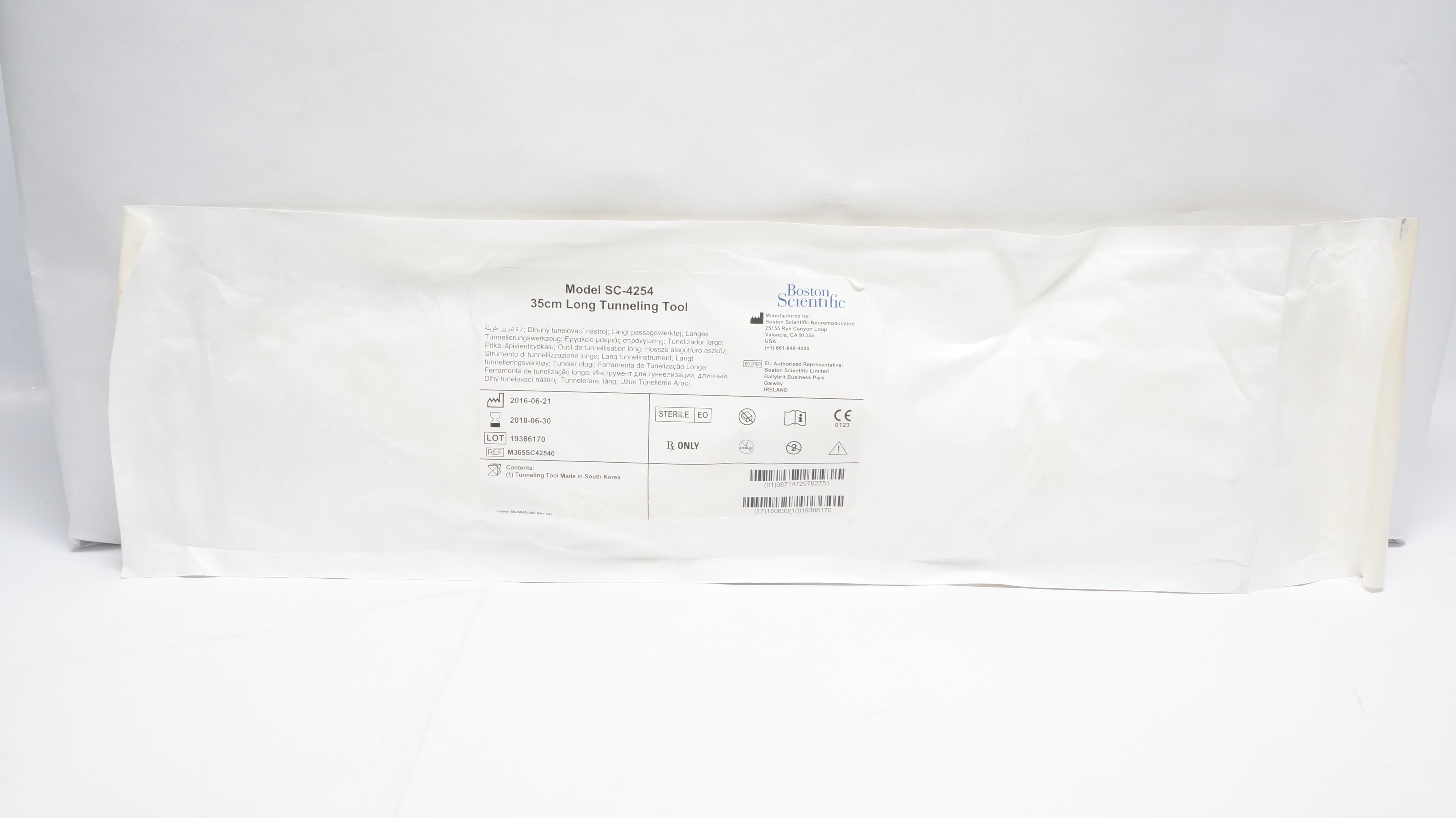 Boston Scientific M365SC42540 Long Tunneling Tool 35cm (X)