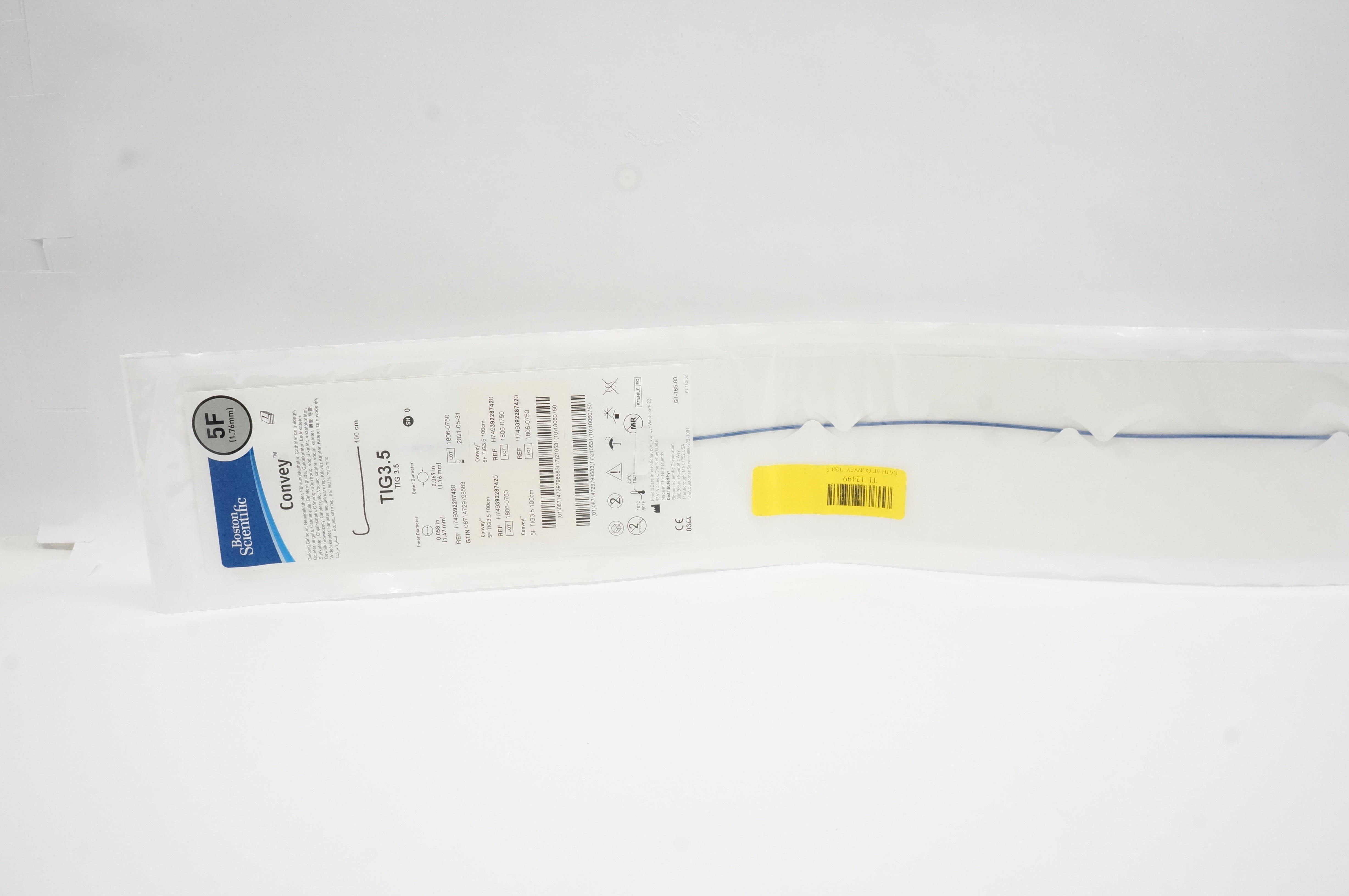 Boston Scientific 39228742 Convey TIG3.5 Guiding Catheter 5F (x)