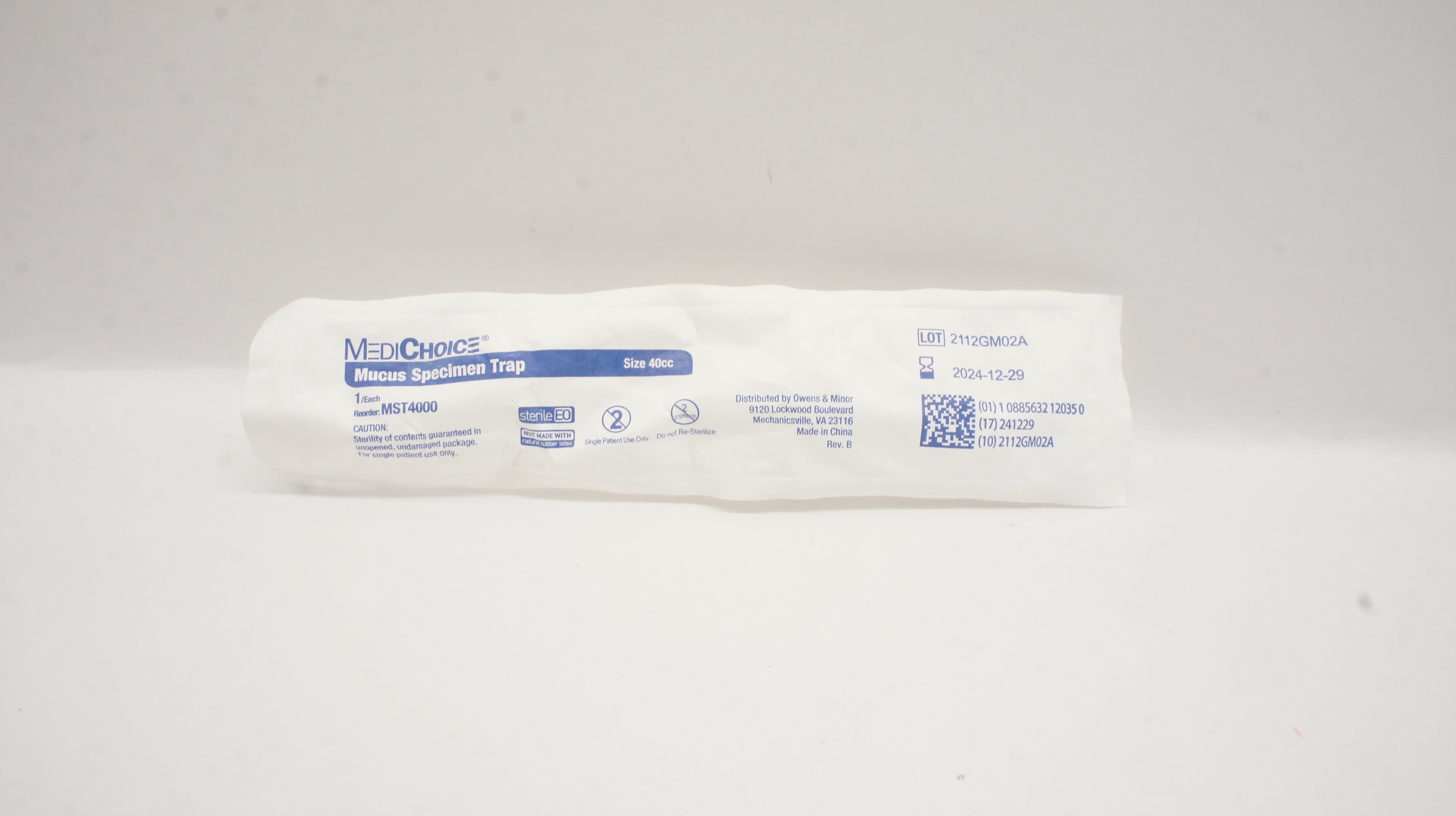 MediChoice MST4000 Mucus Specimen Trap Size 40cc