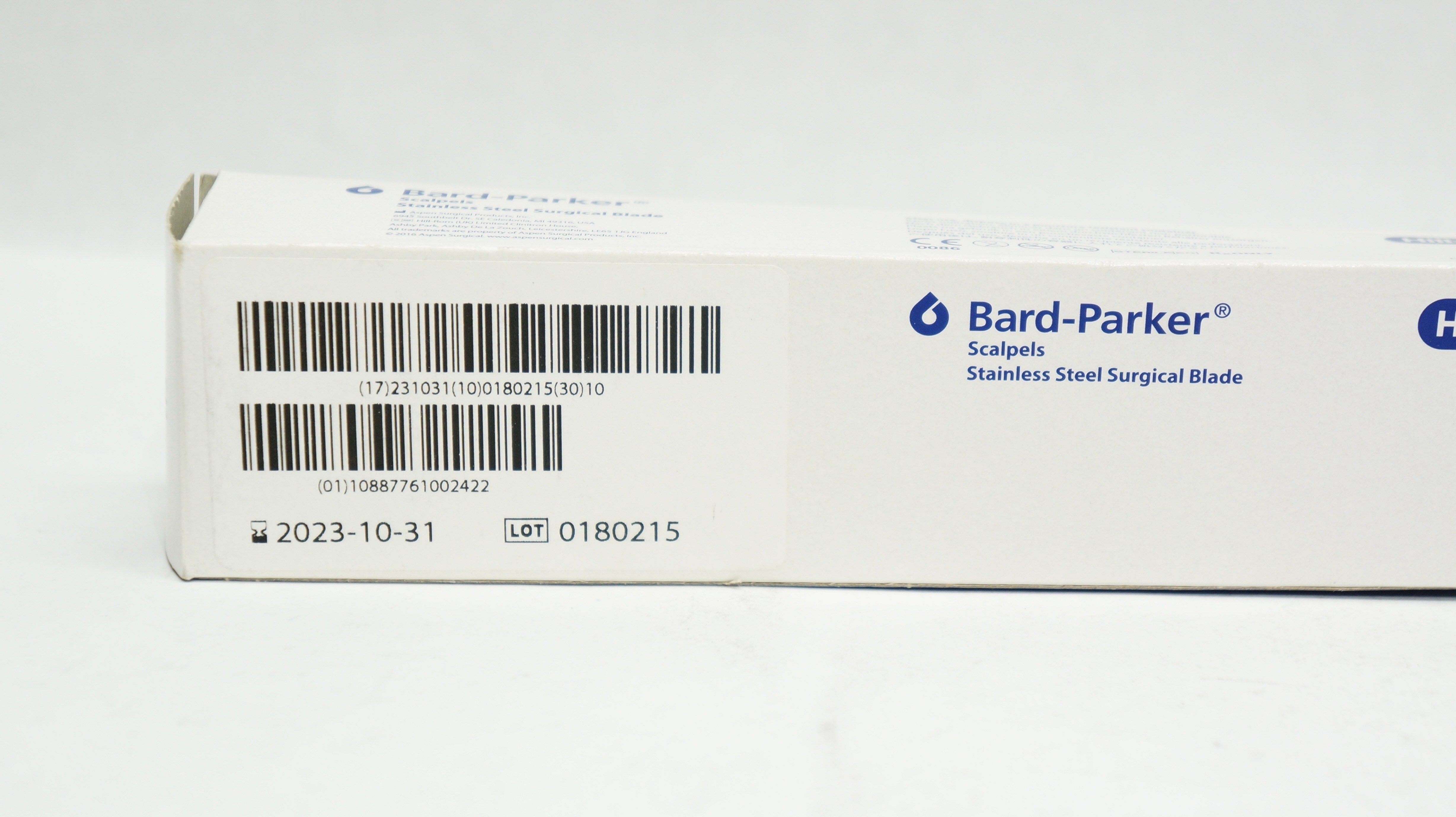Aspen 371615 Bard-Parker Stainless Steel Surgical Blade #15 (x) - Box of 9