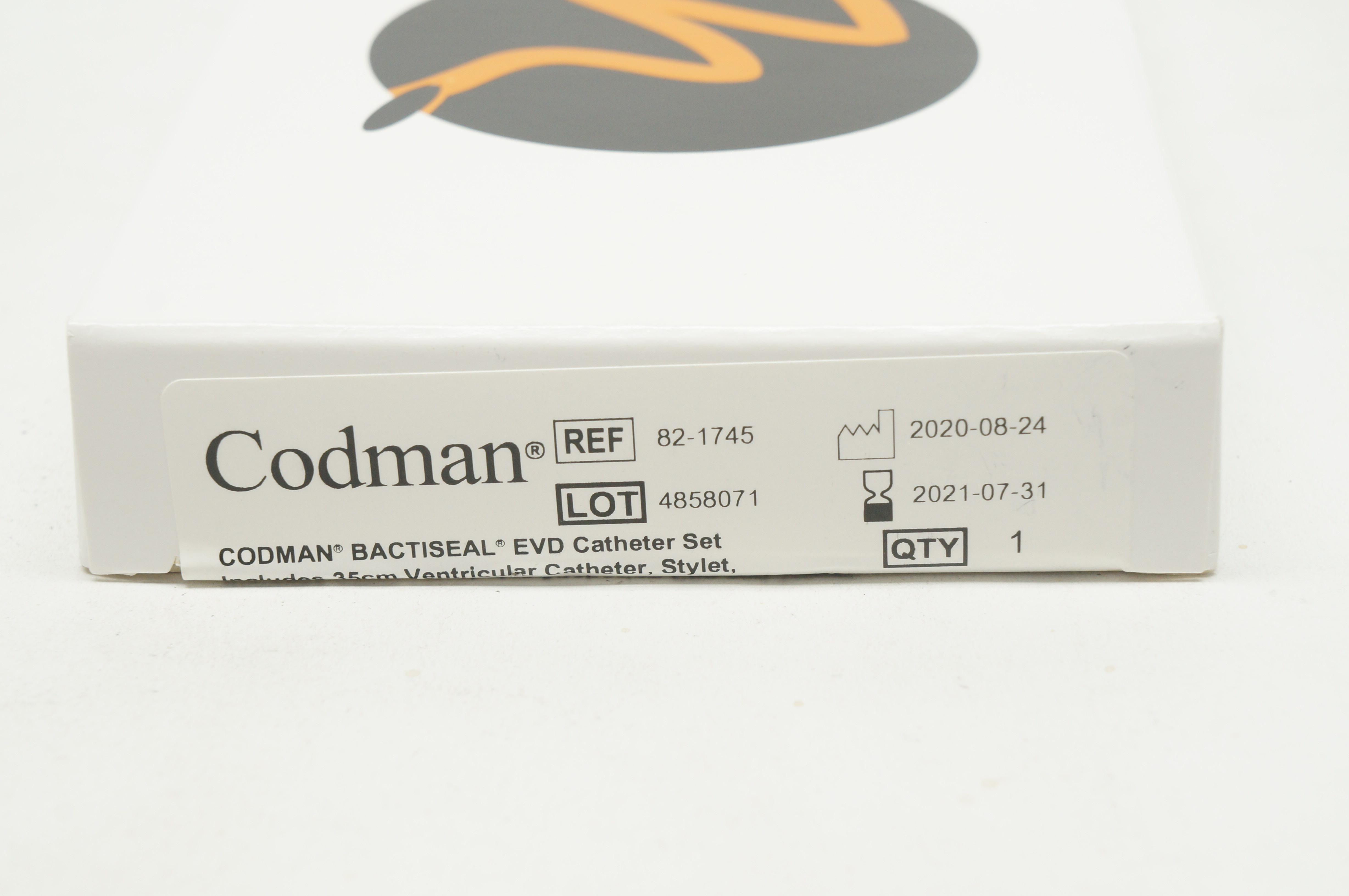 Codman 82-1749 EVD Bactiseal 1.9mm ID Cath. Sel (x)
