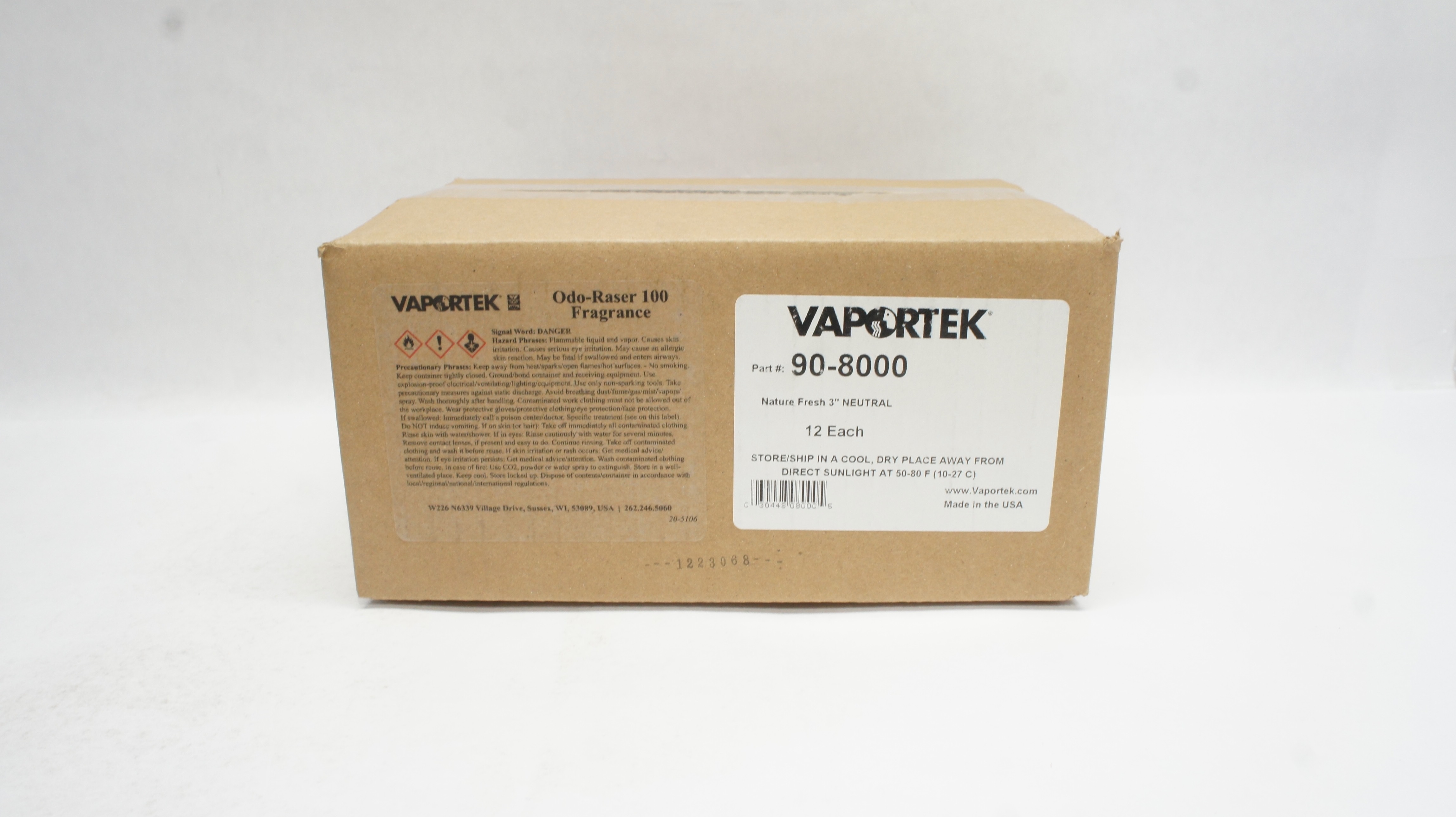 Vaportek 90-8000 Nature Fresh 3In Neutral - Box of 12