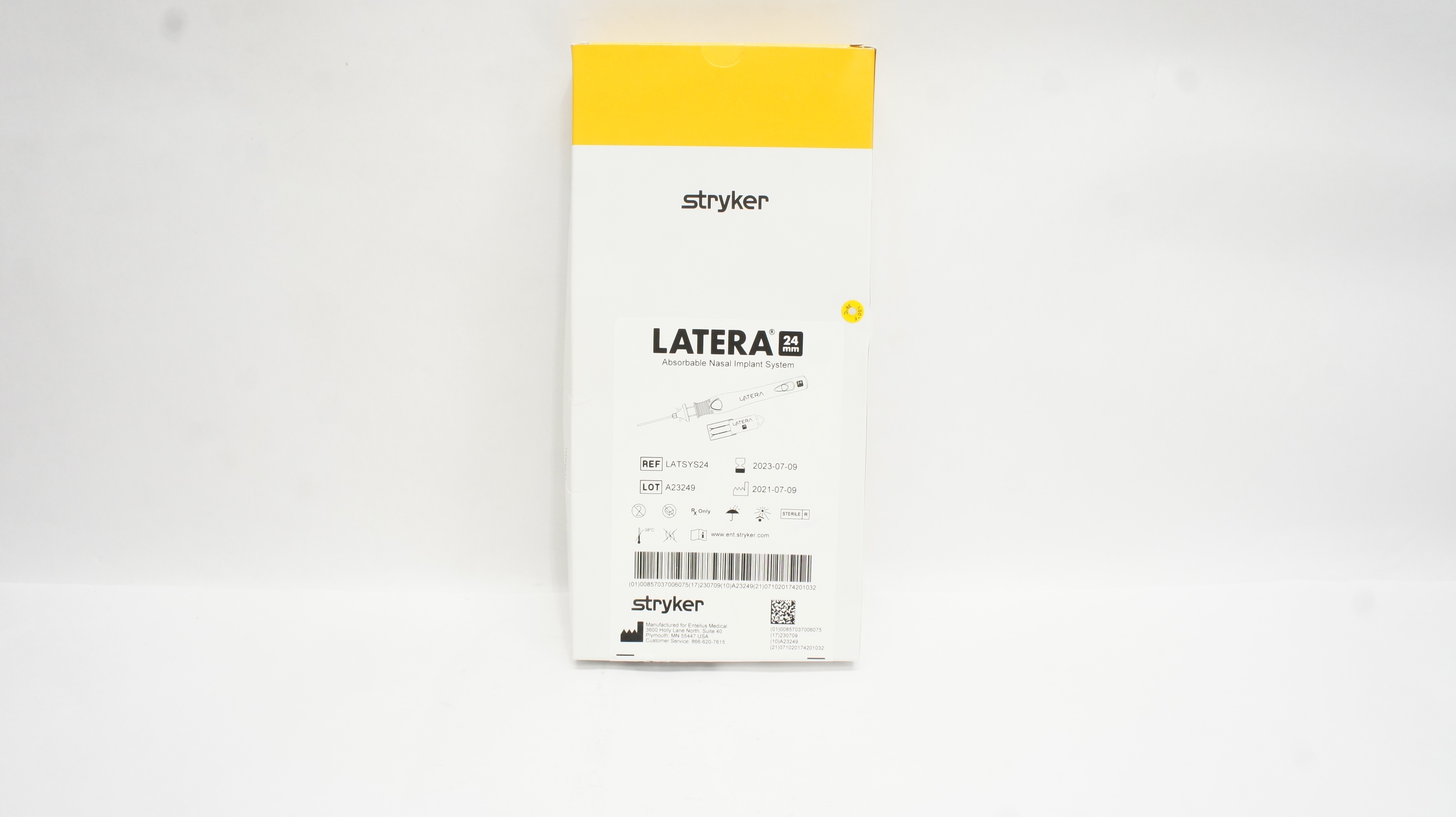 Stryker LATSYS24 Latera Absorbable Nasal Implants System 24mm (x)