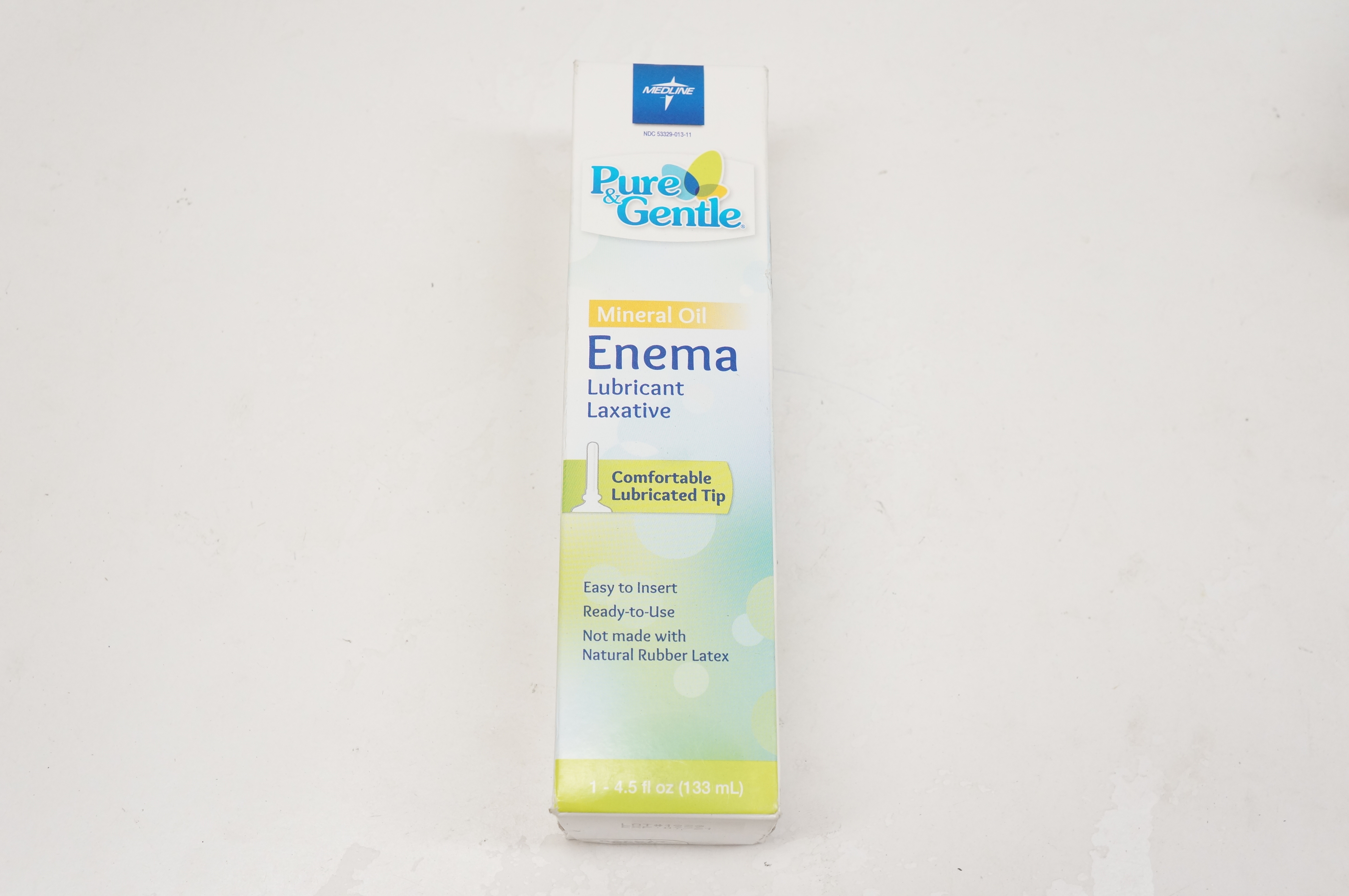Medline CUR095010 Pure&Gentle Mineral Oil Enema Lubricant Laxative