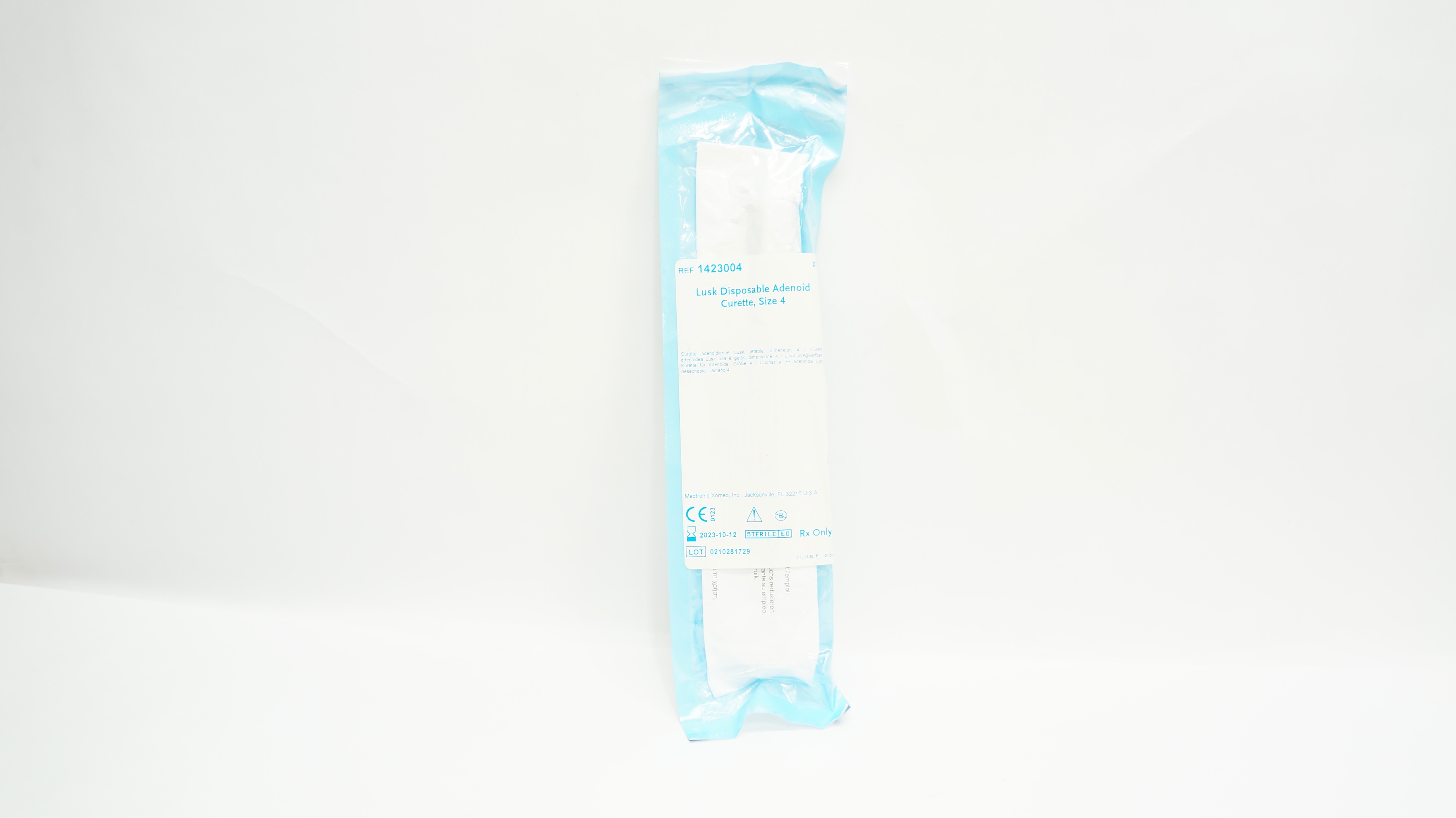 Integra 1423004 Lusk Disposable Adenoid Curette Size 4