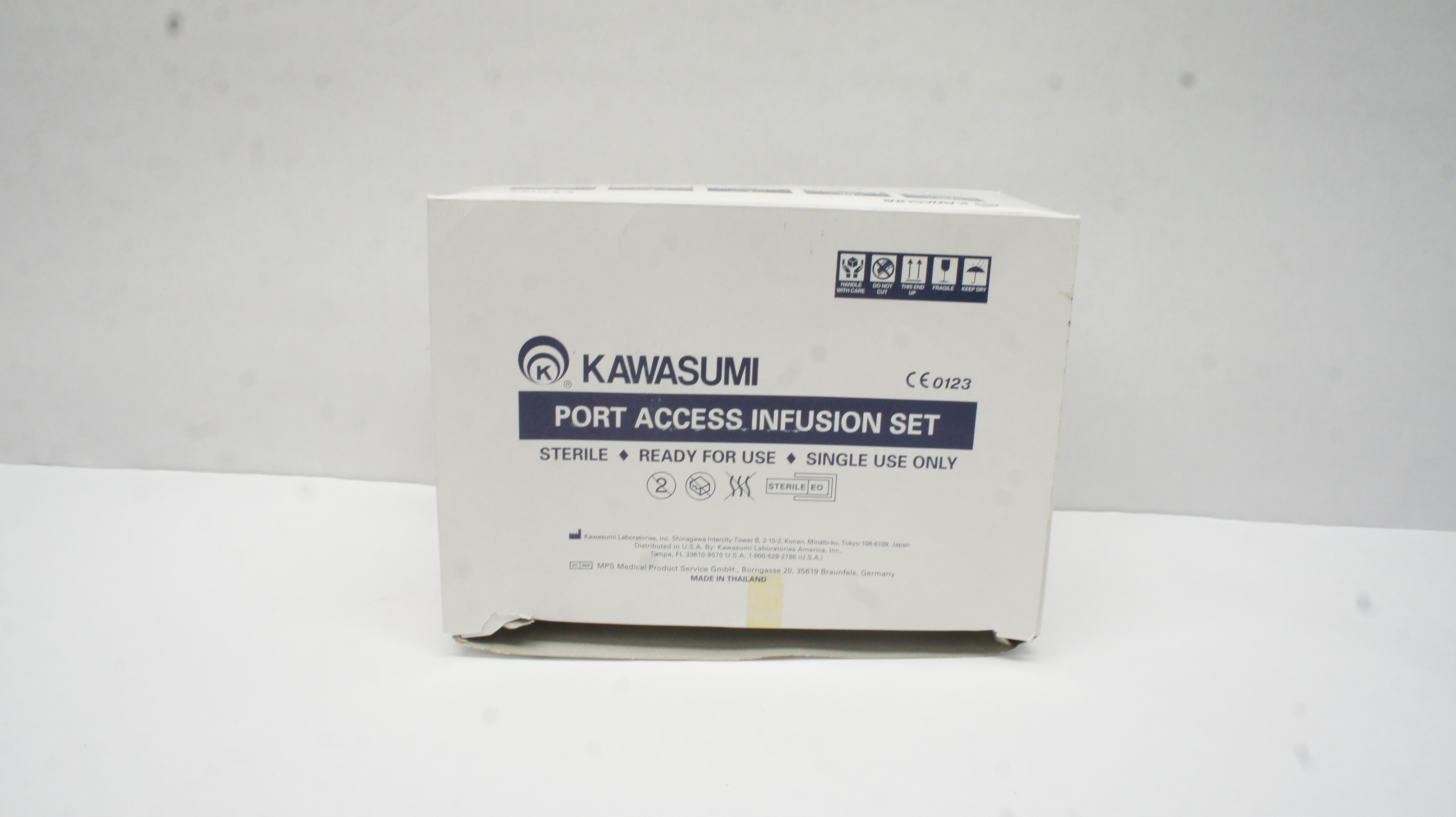 Kawasumi PI01Y90 Port Access Infusion Set - Box of 9