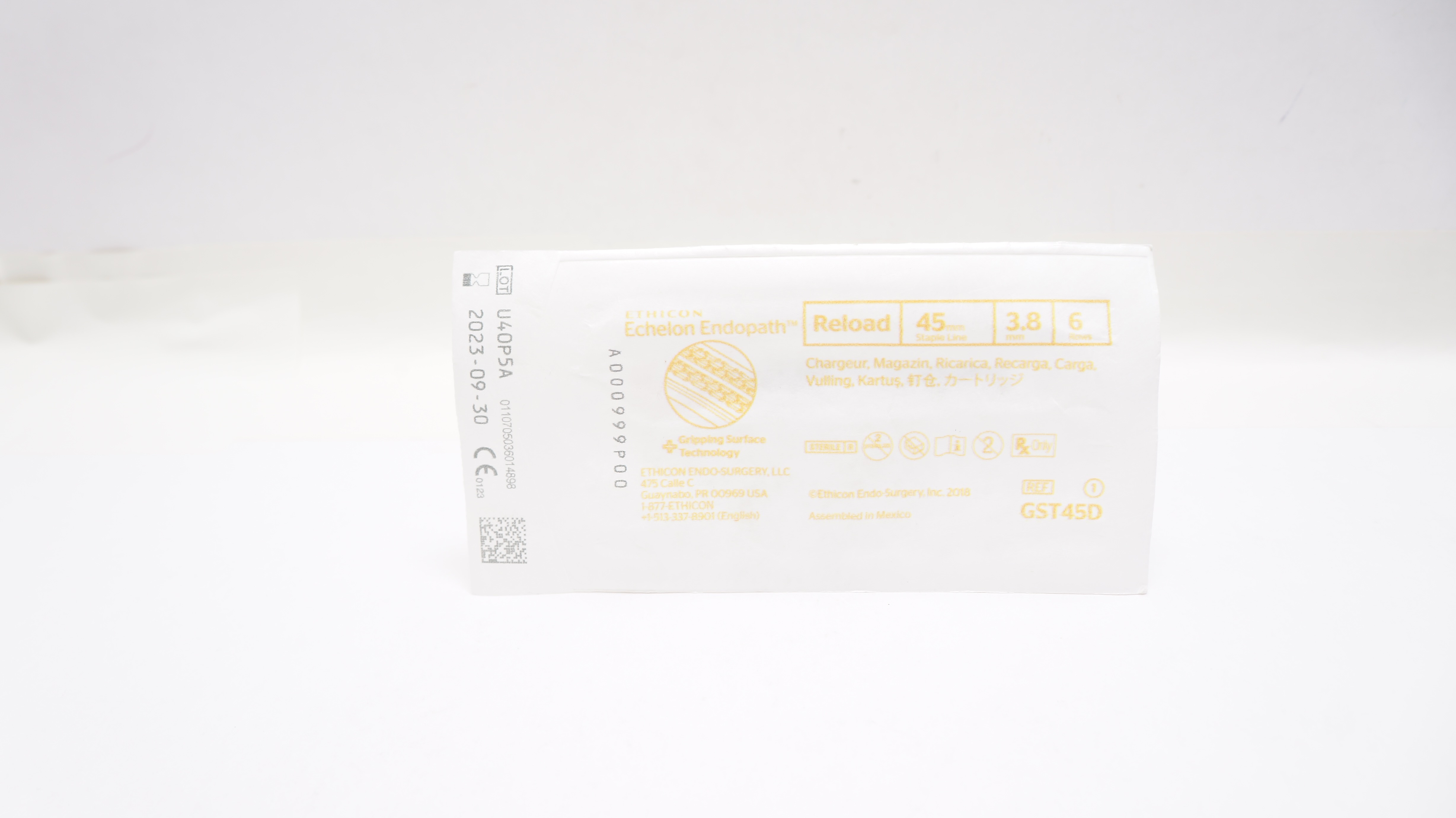 Ethicon GST45D Echelon Endopath Reload 45mm x 3.8mm 6 Rows (x)