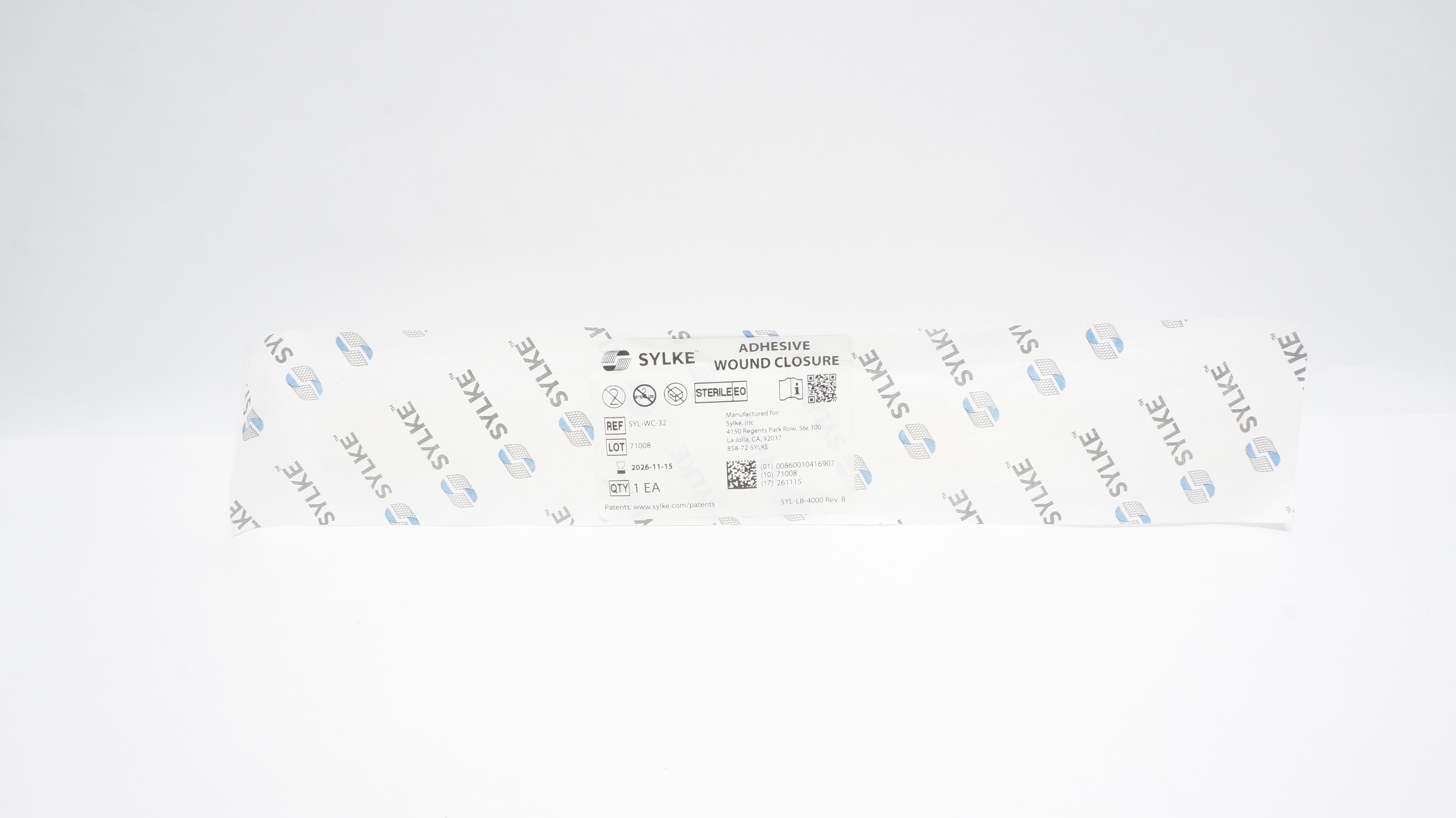 Sylke SYL-WC-32 Adhesive Wound Closure