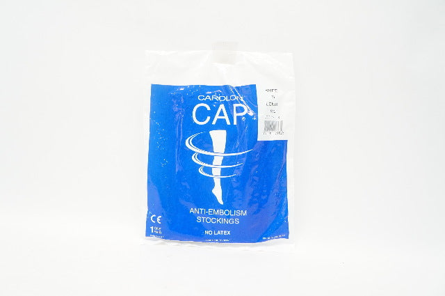 Carolon Cap 512 Anti-Embolism Stockings Knee Small, Long