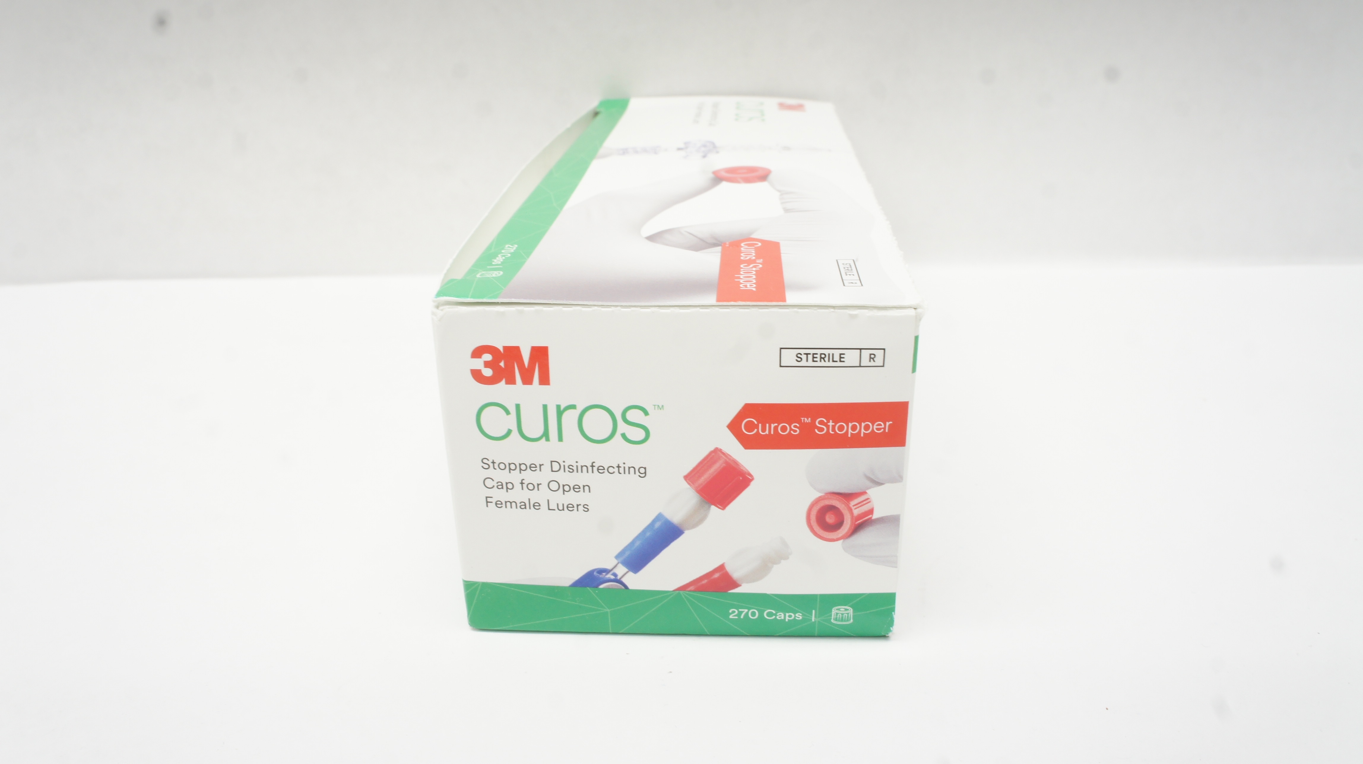 3M CSA1-270 Curos Stopper Disinfecting Cap For Open Female Luers - Box of 180
