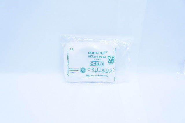 GE SFT-P2-2A Soft-Cuf Critikon Blood Pressure Cuffs 12-19cm, Child