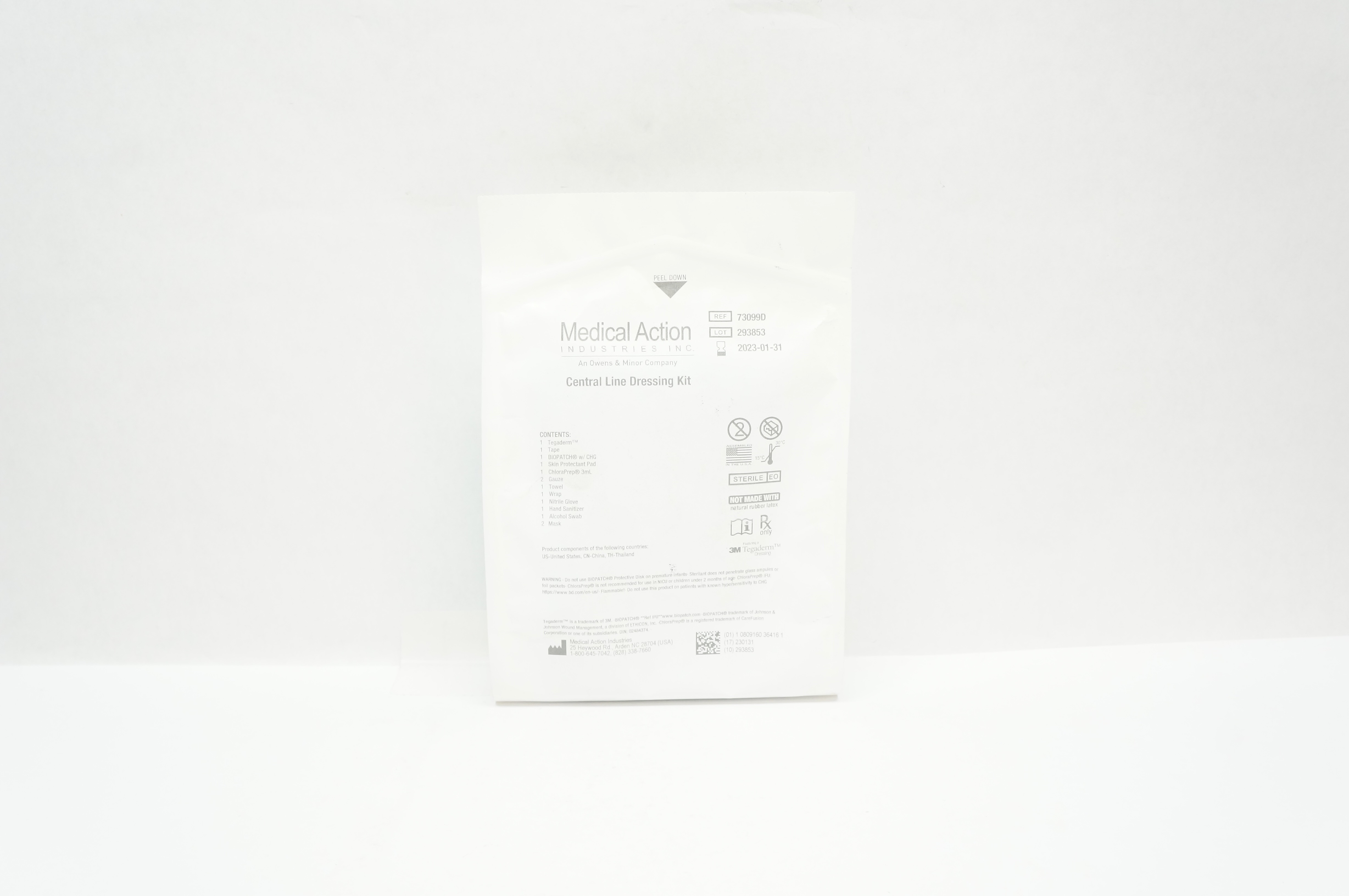 Medical Action 73099D Central Line Dressing Kit (x)