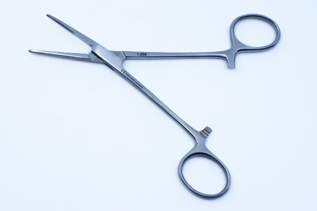 Forceps 5-3/4 inch, Stainless, Made in Germany