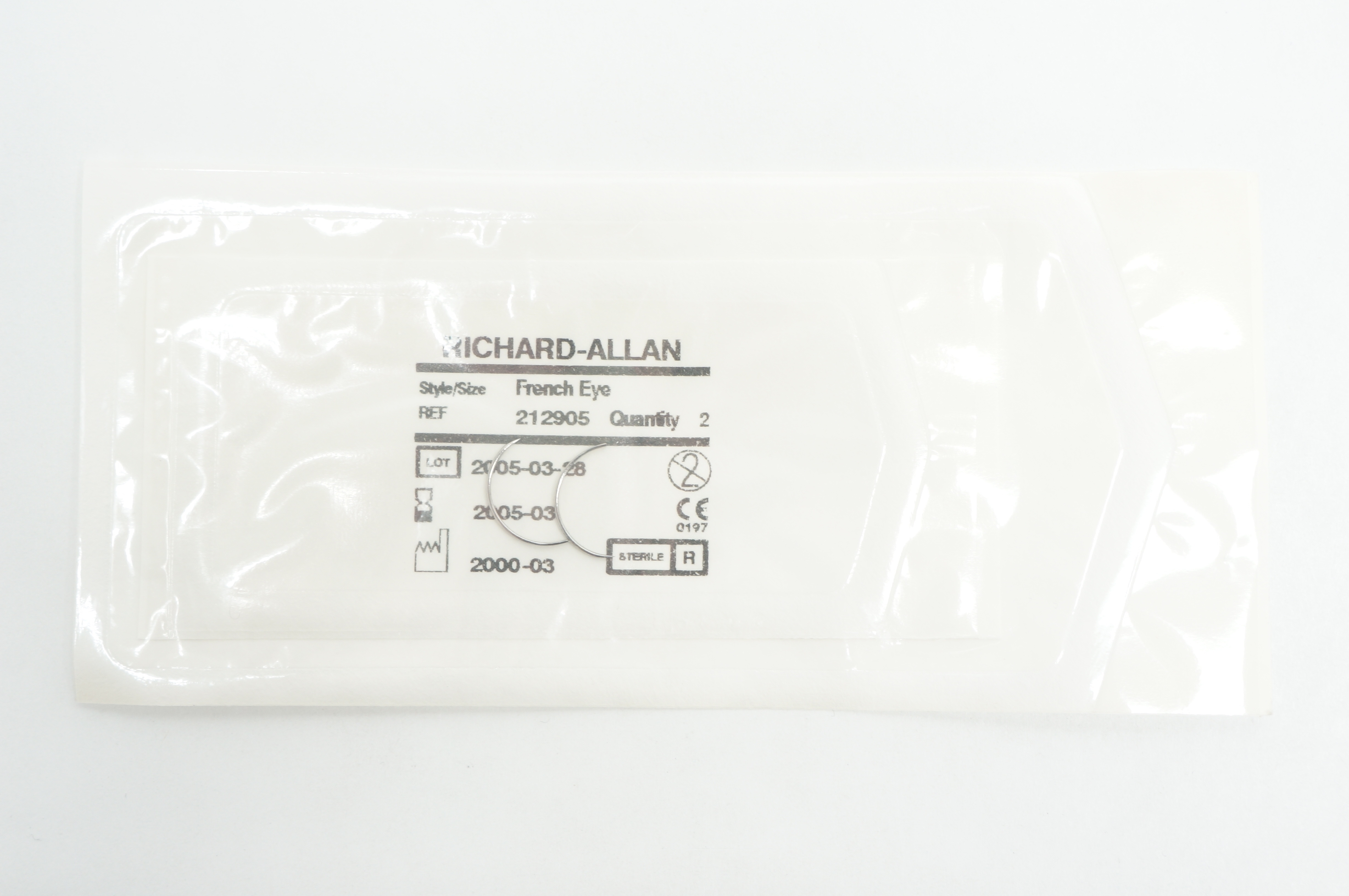 Richard Allan 212905 Stre Ndle French Eye (x) - Pack of 2