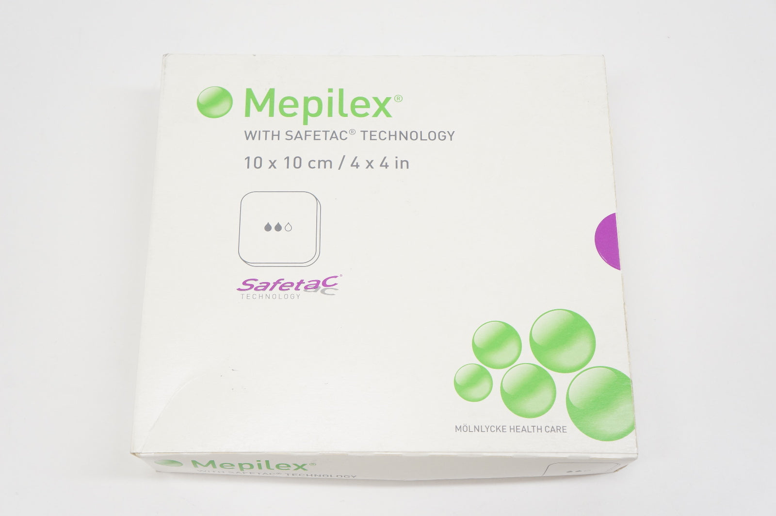 Molnlycke Health Care 294199 Mepilex Soft Silicone Foam Dressing - Box of 5