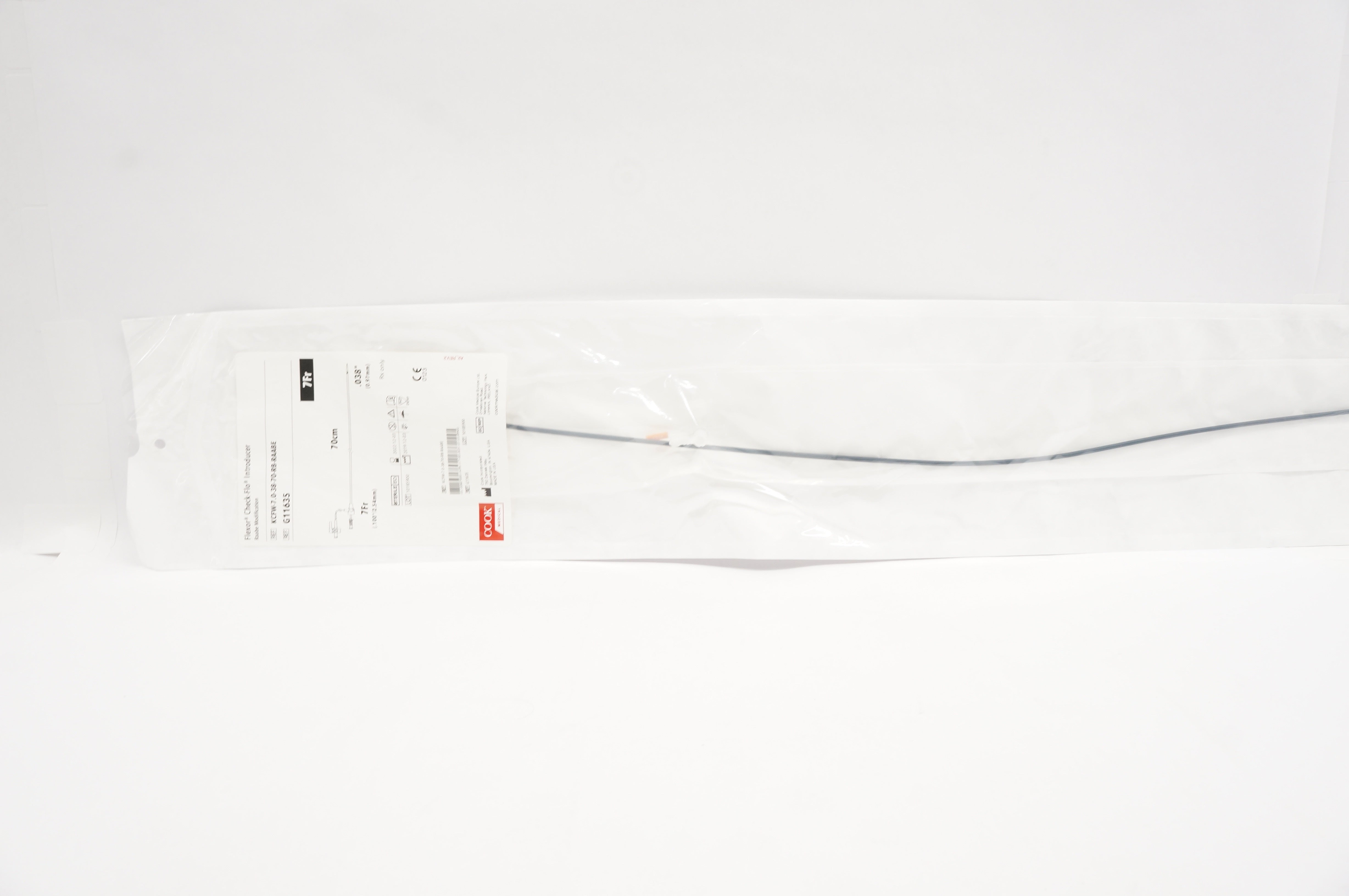 Cook Medical G11635 Flexor Check-Flo Introducer Raabe Modification 7Fr.x70cm