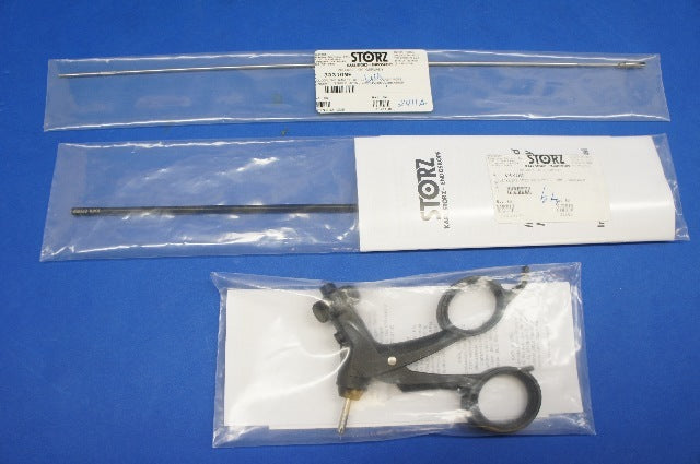 Karl Storz 33351ME Click Line MANHES Grasping Forceps, Size 5 mm, Length 36 cm