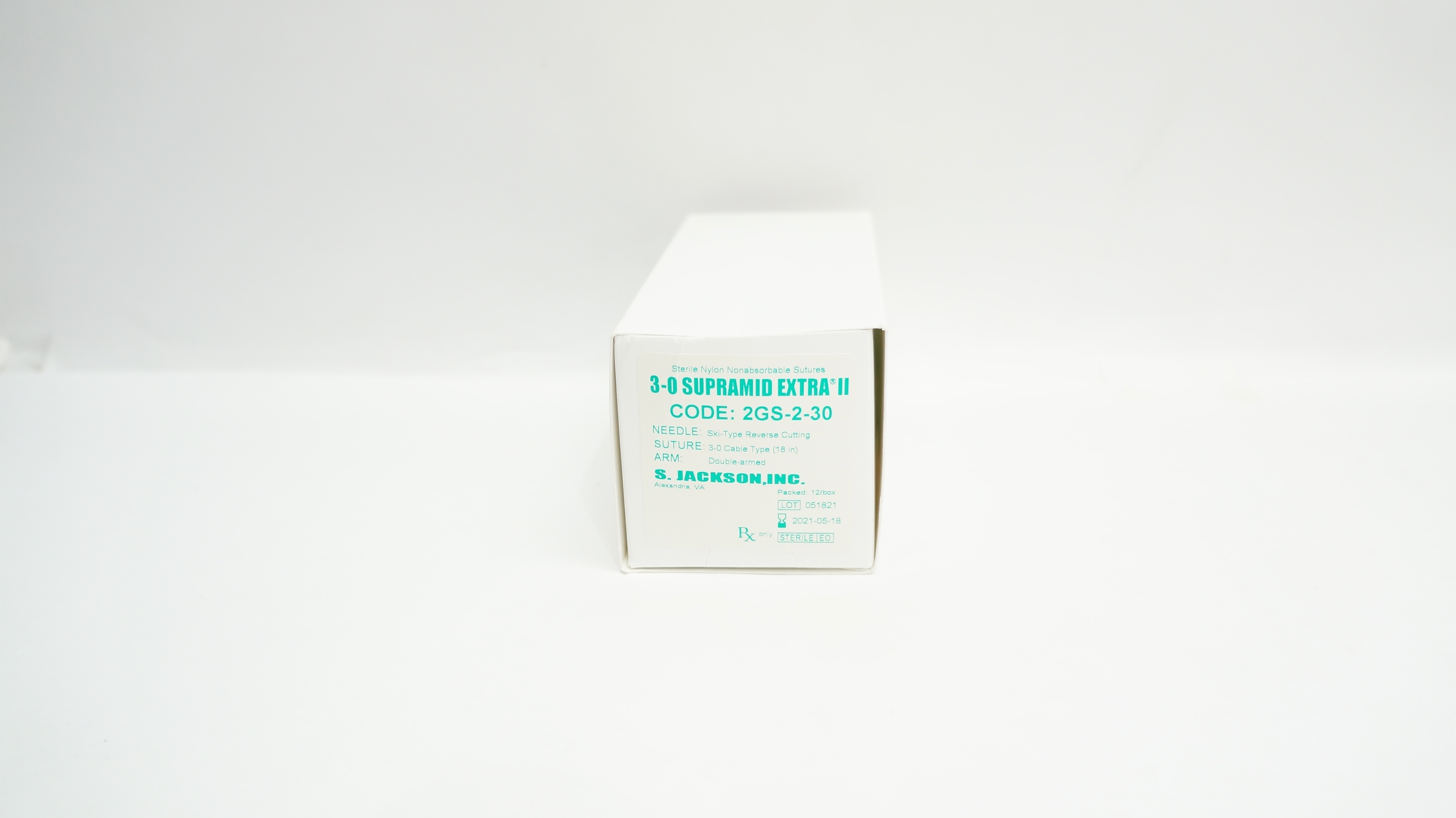 S. Jackson 2GS-2-30 3-0 SUPRAMID EXTRA II Ski-Type Reverse Cutting (x)-Box of 8