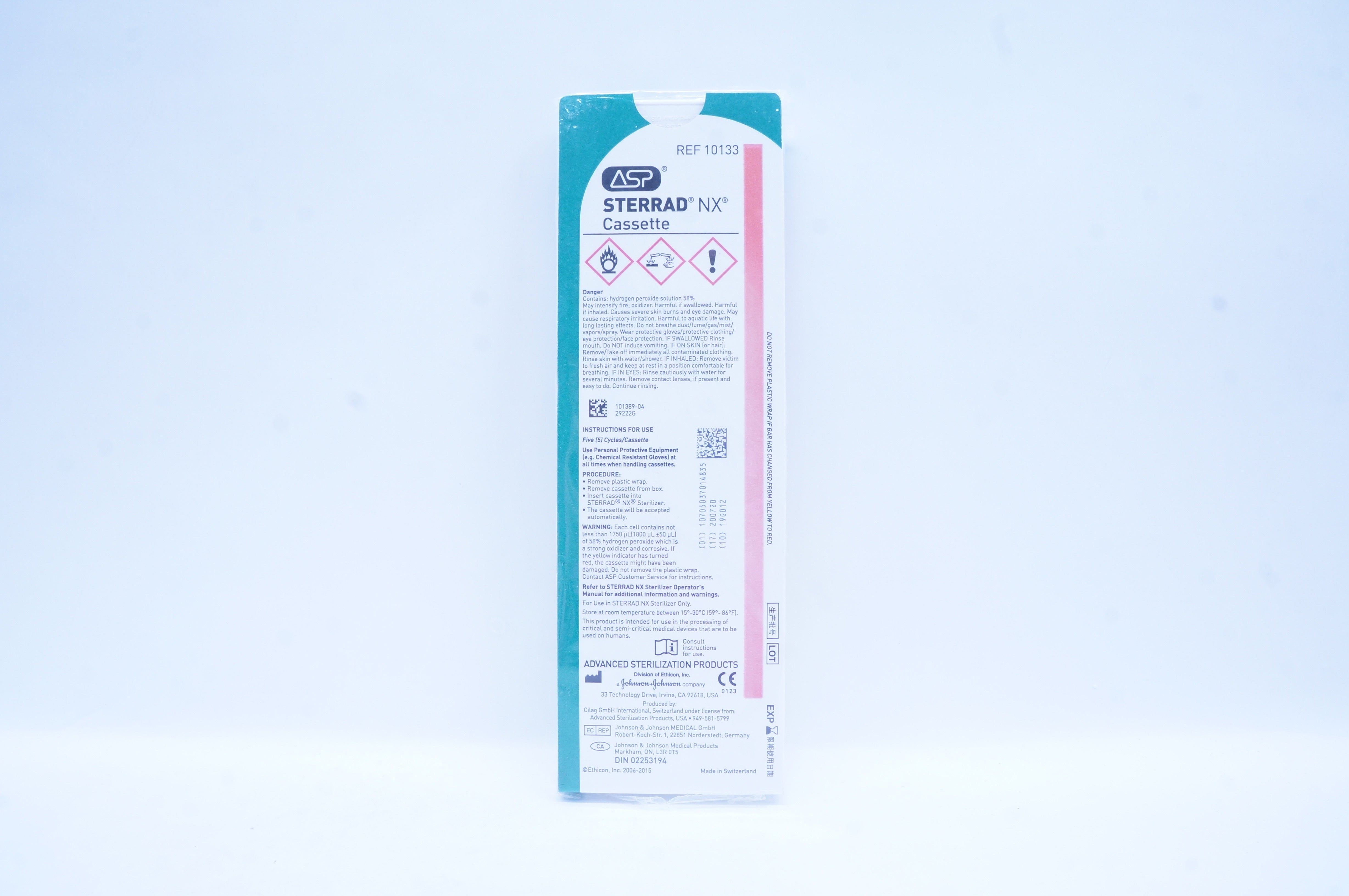 Ethicon 10113 ASP Sterrad NX Cassette (x)