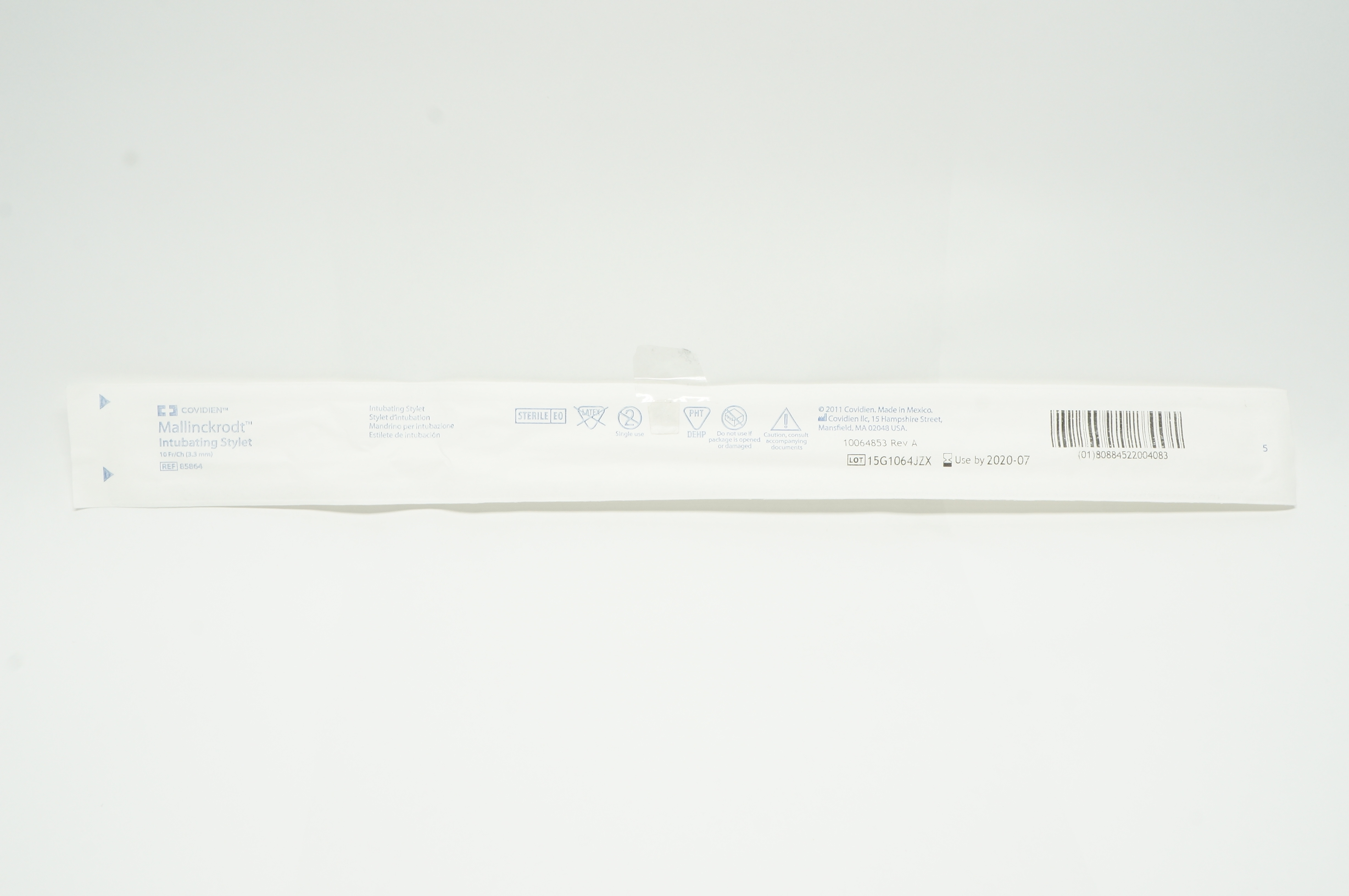 Covidien 85864 Mallinckrodt Intubation Stylet 10Fr (x)
