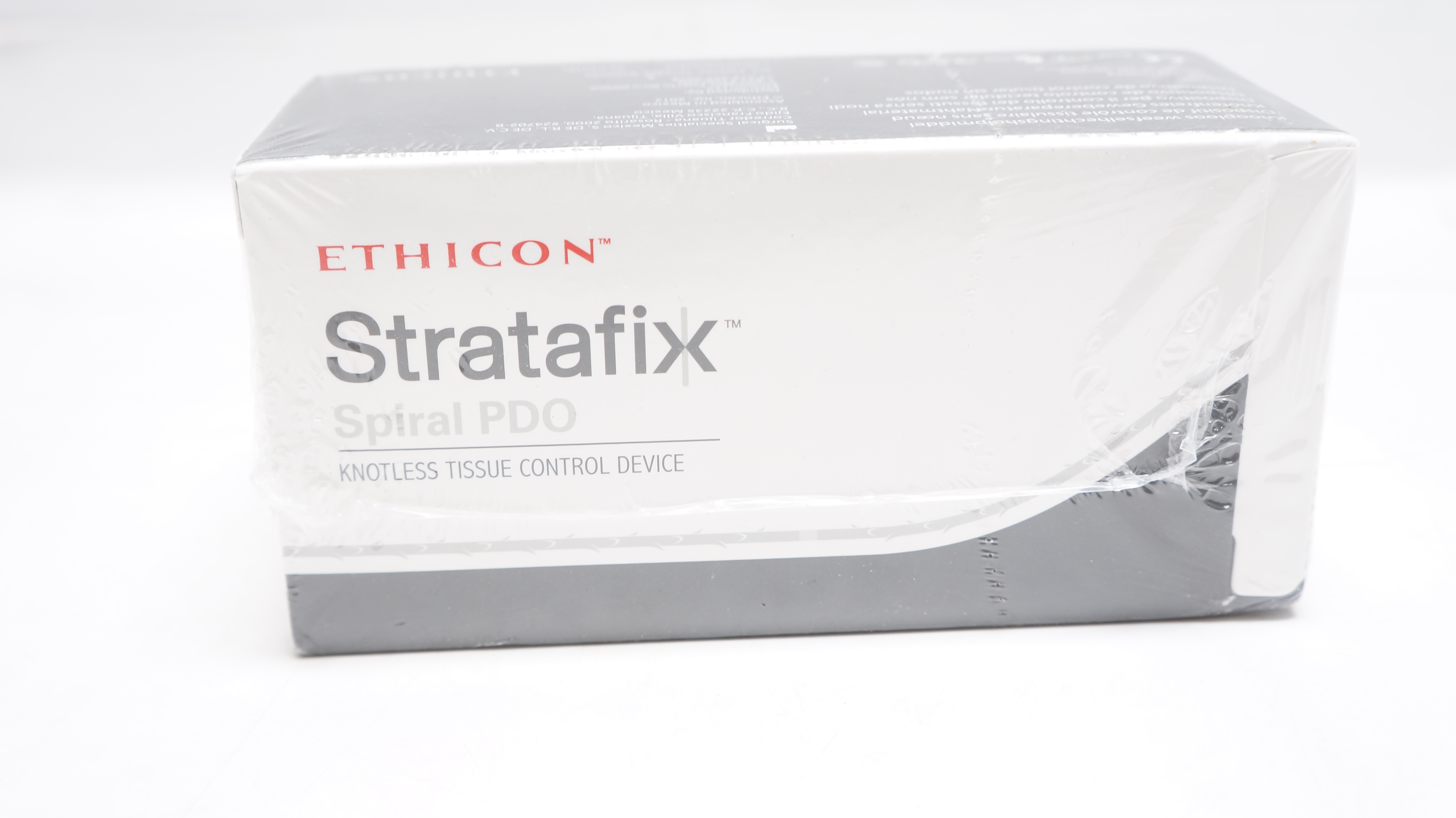 Ethicon SXPD2B410 0 Stratafix Spiral PDO, 2xMH, 36mm 1/2c, 24x 24cm(x)-Box of 12