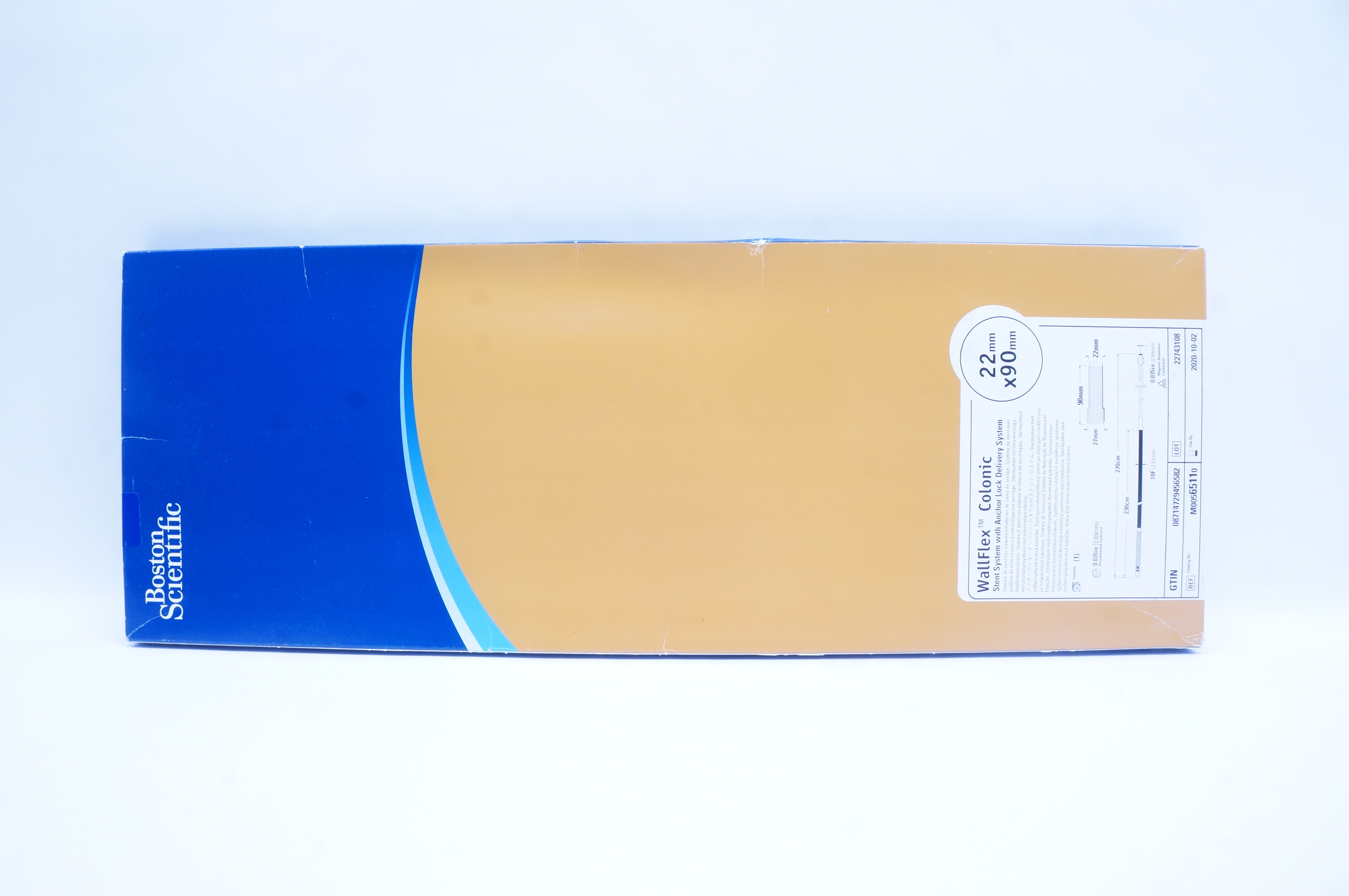 Boston Scientific M00565110 WallFlex Colonic Stnt System 22mm x 90mm (x)