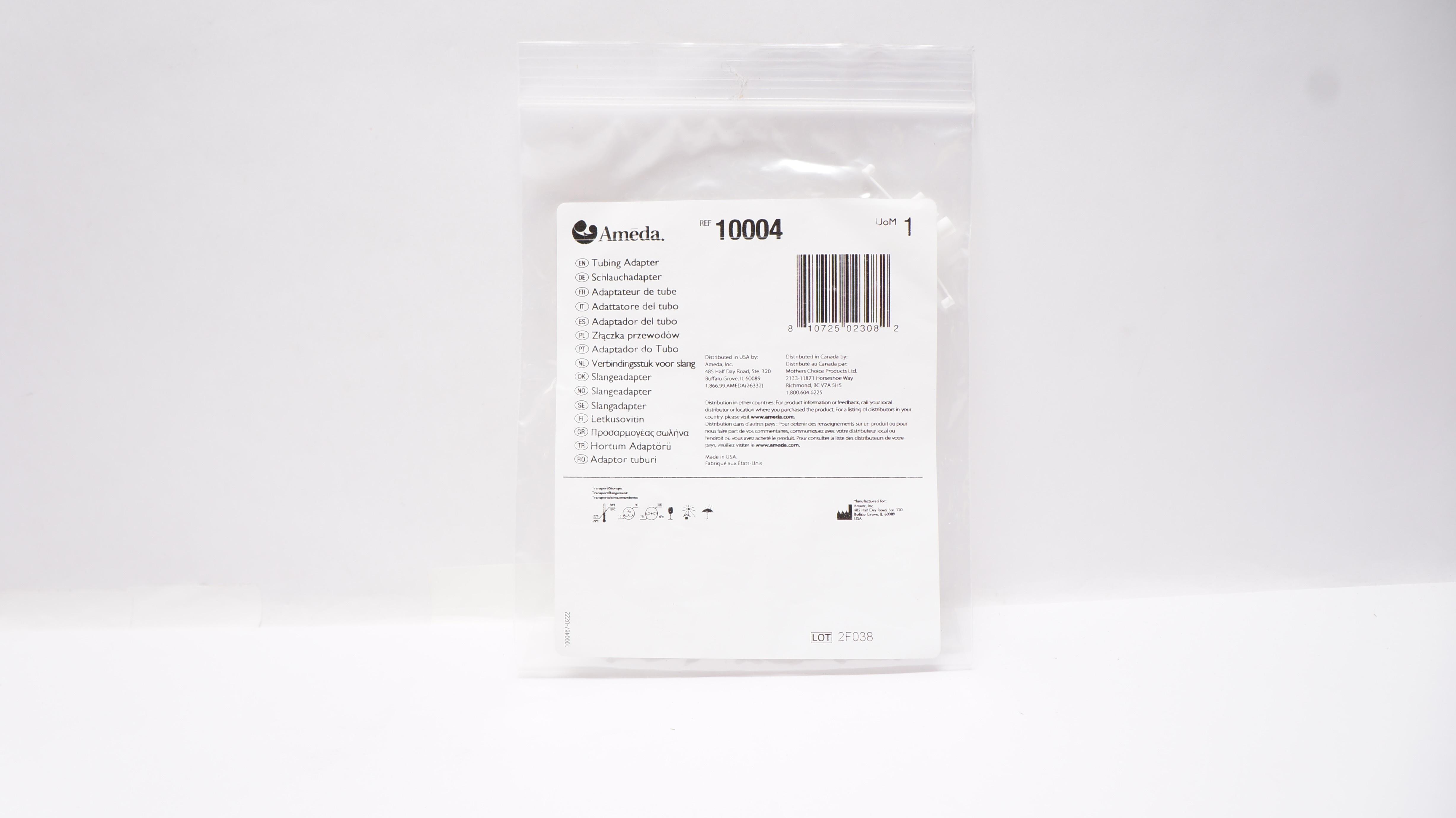 Ameda 10004 Tubing Adapter