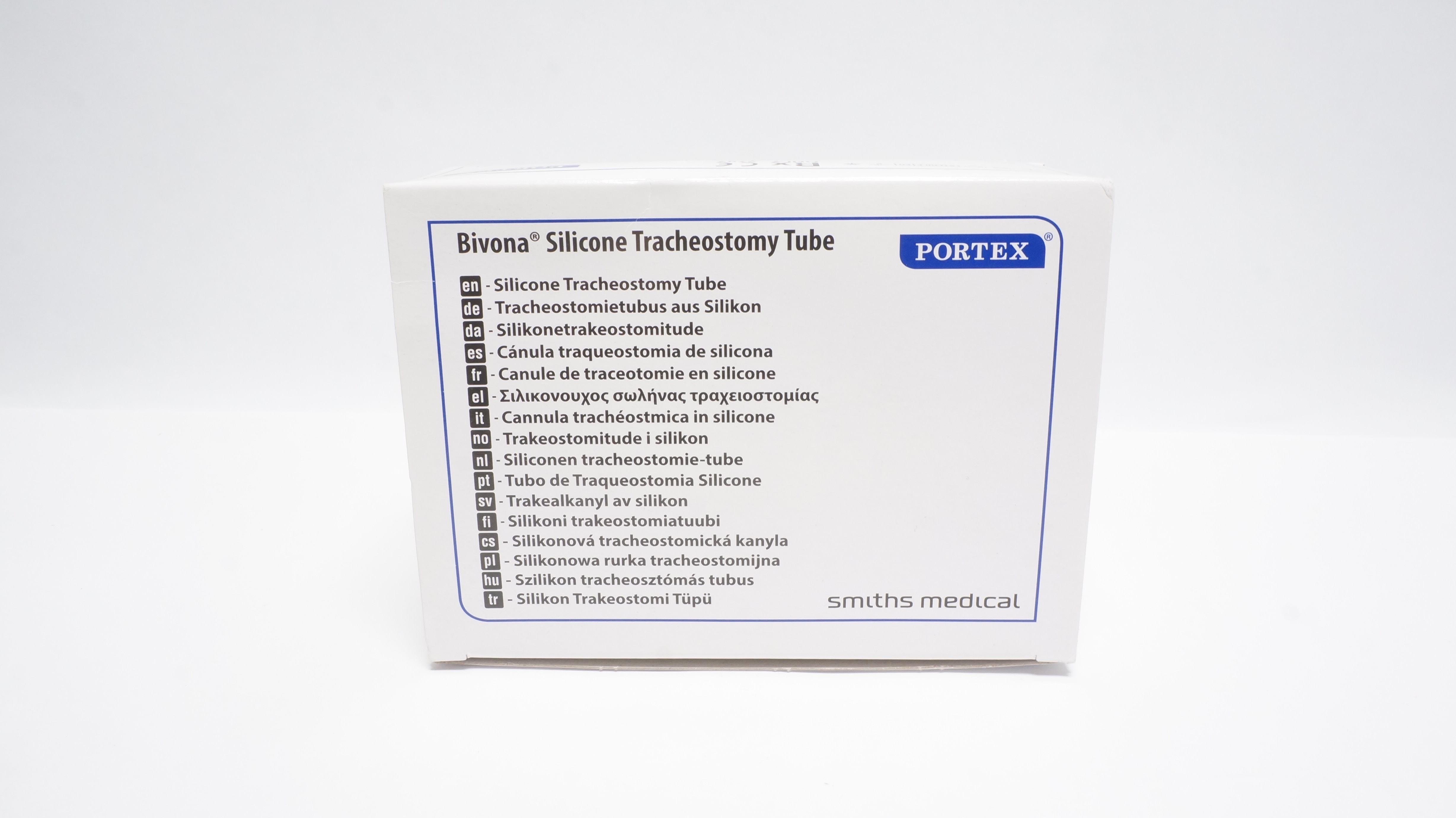 Smiths Medical 670150 Portex Adult Tracheostomy Tube 5.0 x 7.4 x 60mm (x)