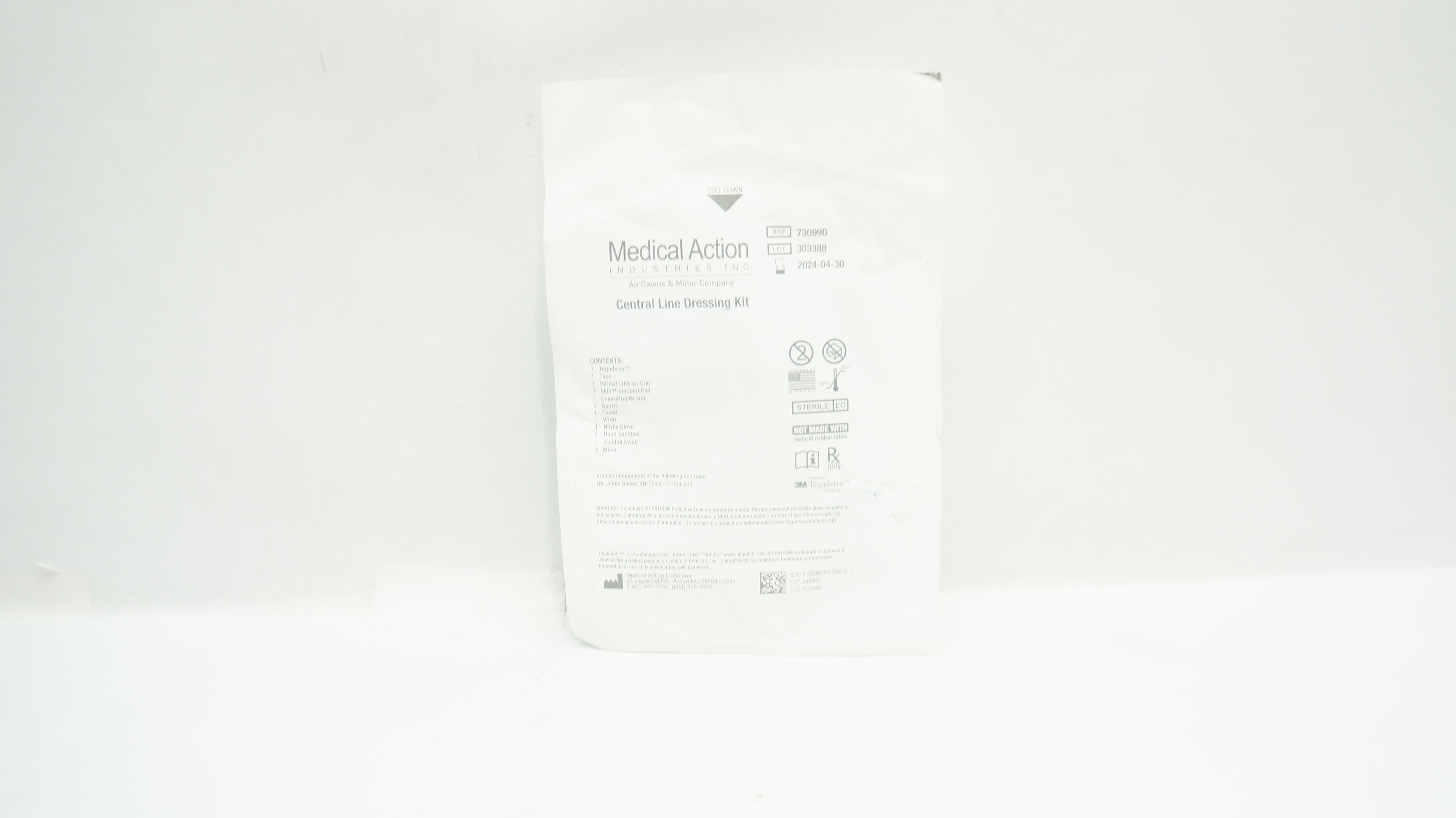 Medical Action 73099D Central Line Dressing Kit