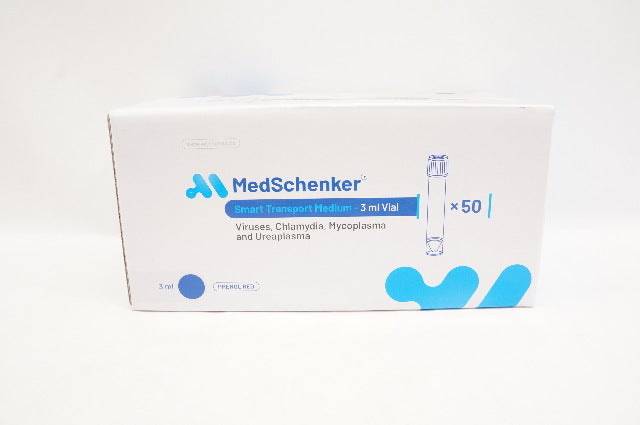 MedSchenker JAH021 Smart Transport Medium -3 ml Vial (x)- Pack of 50